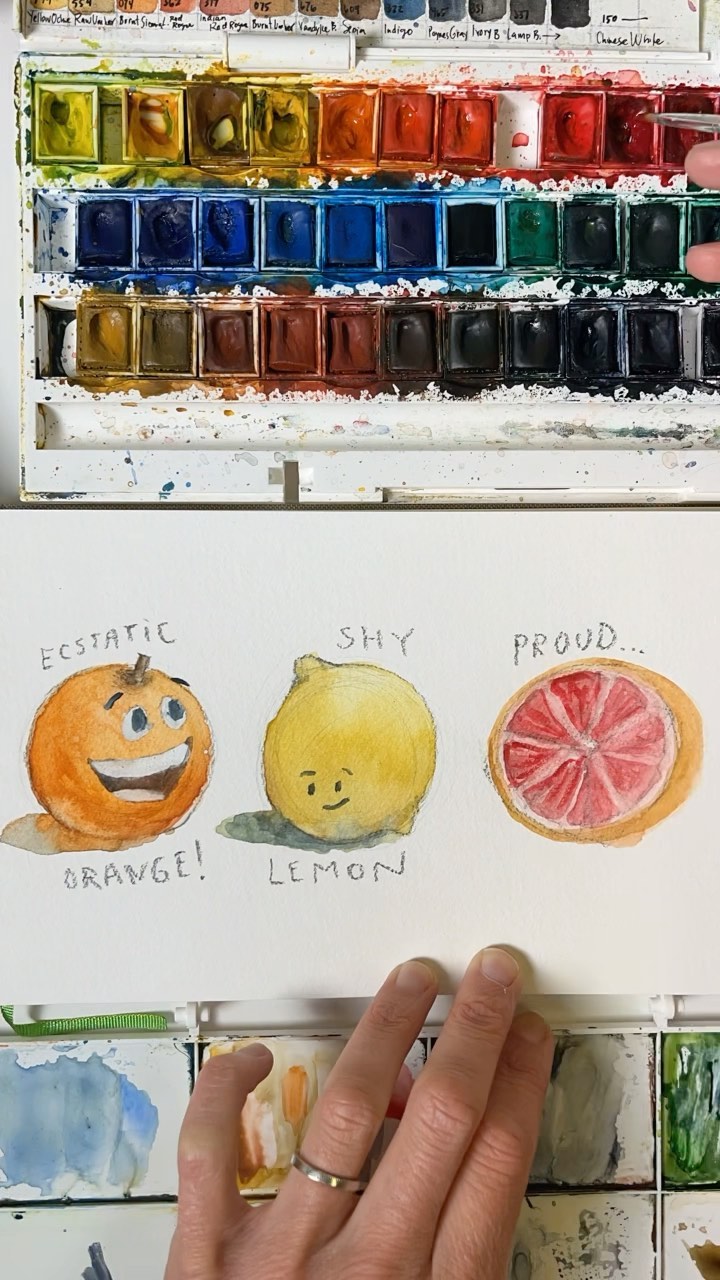 EMOTIONAL FRUIT! Thanks for the best drawing activities @drawtogether.studio and @wendymac
If y’all don’t already play #drawtogether may I very strongly recommend giving it a go in your next 10 minute window of needing something to do ✨☀️🎉✏️