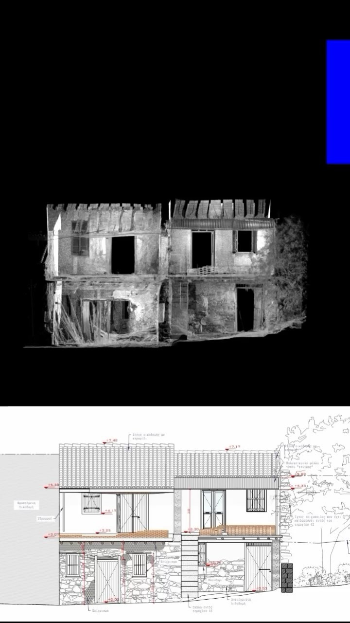 3D scan to CAD project in the beautiful listed village of Fikardou, Cyprus. The scans were used as a backdrop in autocad to generate the architectural survey drawings. Drawings: @ion.anastasiadou , architect.——————————-
#scan #scantobim #scantocad #lidar #cyprus #cyprusheritage #cyprusarchitecture #listedbuilding #leicageosystems #rtc360 #cloudyworks