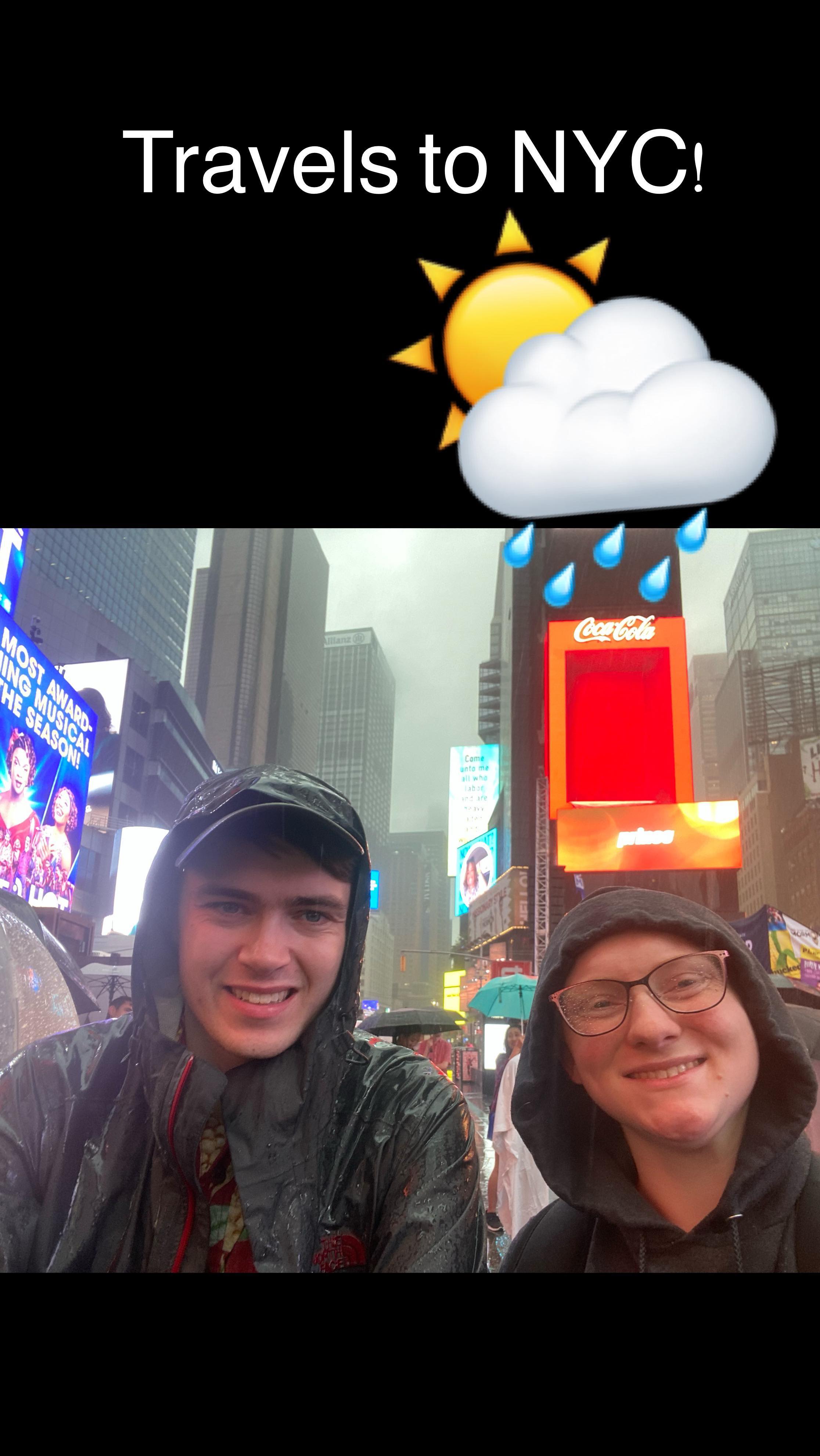 🌧️ Day 2 Update: Our incredible CWU SWAP students have reached the Big Apple! 🍎 After arriving in NYC, they embraced the adventure despite the heavy rain. ☔
🌆 They explored the iconic Times Square, where even the rain couldn’t dampen their spirits. Broadway tunes in the rain? Now that’s a memory to cherish! 🎶🗽
🦖 They also delved into the wonders of the American Natural History Museum, feeding their curiosity and love for learning.
🚌 Now, they’ve joined fellow students from around the world and are en route to CAMP 2030. The journey continues, and we can’t wait to see the incredible experiences that lie ahead. Stay tuned for more updates! 🌍✨
#CWUSWAP #Camp2030 #NewYorkCity #AdventureInTheRain #GlobalExplorers #LearningJourney