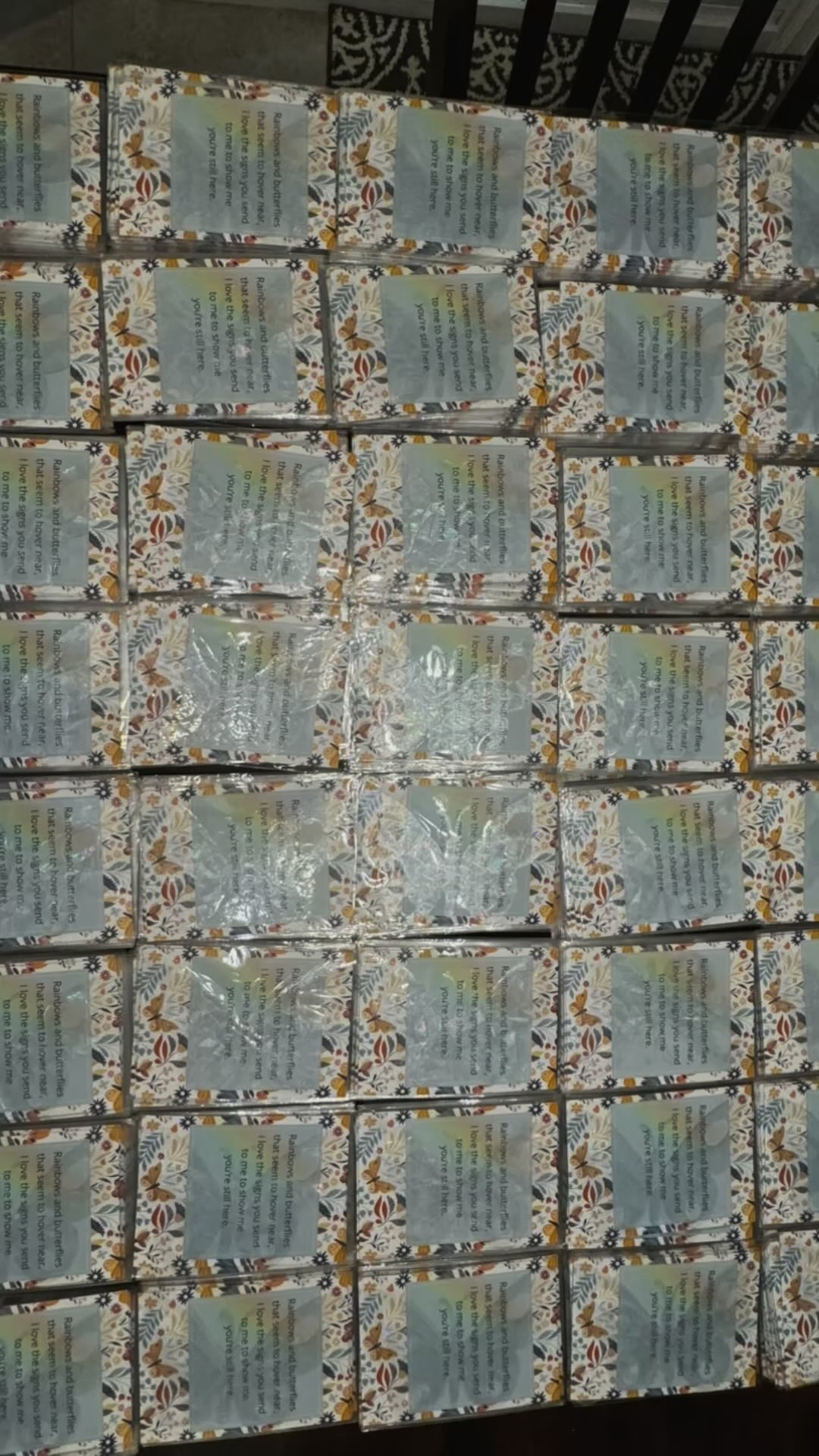 3,000 butterfly sun catchers on their way to families, friends, and loved ones who have experienced loss. Each piece, carefully crafted, carries a message of remembrance and a spark of hope. As these sun catchers glisten in windows across the country, they serve as gentle reminders of loved ones no longer with us, honoring their memory with beauty and light. 🦋 #organdonation #organdonationawareness #organdonor #custommade #customized #organdonationsaveslives #doublerainbowproject #sendinglove #griefjourney #griefandloss