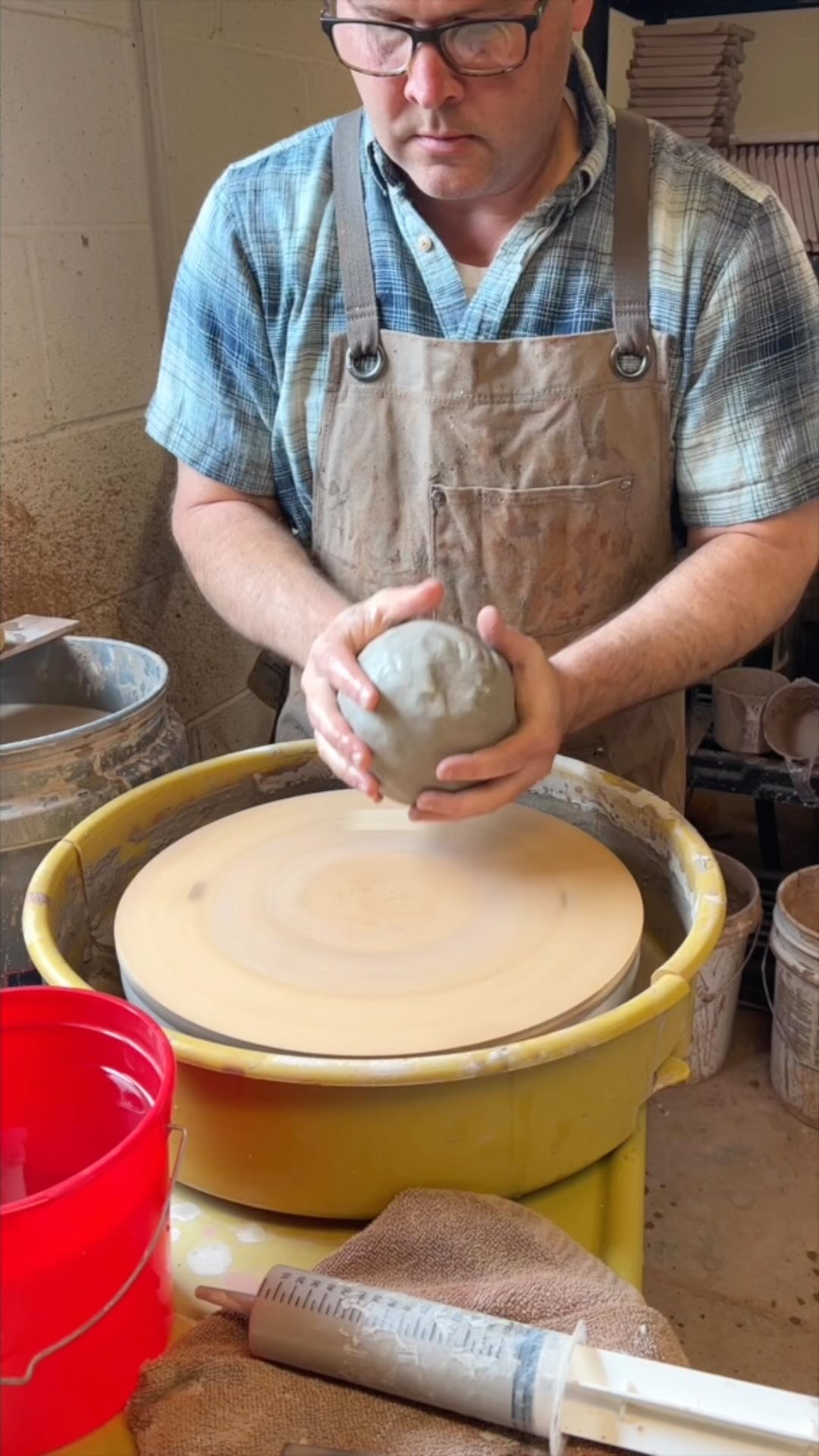 Not all pots are winners!! #instapottery #wheelthrown #potterymugs #ncpottery #potterylife #wheelthrownmugs #etsypottery #handcrafted #buyhandmade #clay #potter #pottery #artanddesign #potterythrowing #pottersofinstagram #handcrafted #mugshotmonday #cvpots #chosenvesselpottery