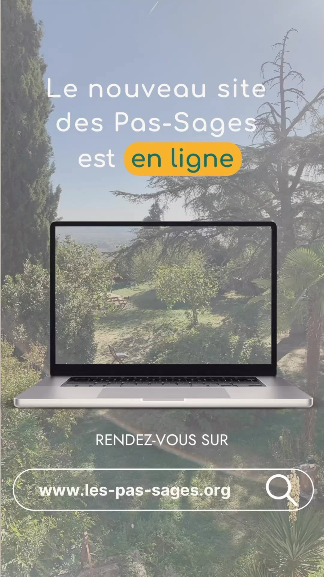 Notre nouveau site est en ligne 🥳
Il est frais, il est beau et il est complet ! Découvre le nouveau site internet des Pas-Sages 🤩
Un immense merci à Emilie qui a fait un magnifique travail visuel pour traduire les valeurs et l’action des Pas-Sages en images 🦋🌍
Viens découvrir les collectifs de notre réseau sur notre belle carte interactive en partenariat avec Passerelle Eco ! 🏡
Rendez-vous sur www.les-pas-sages.com ✨🙌