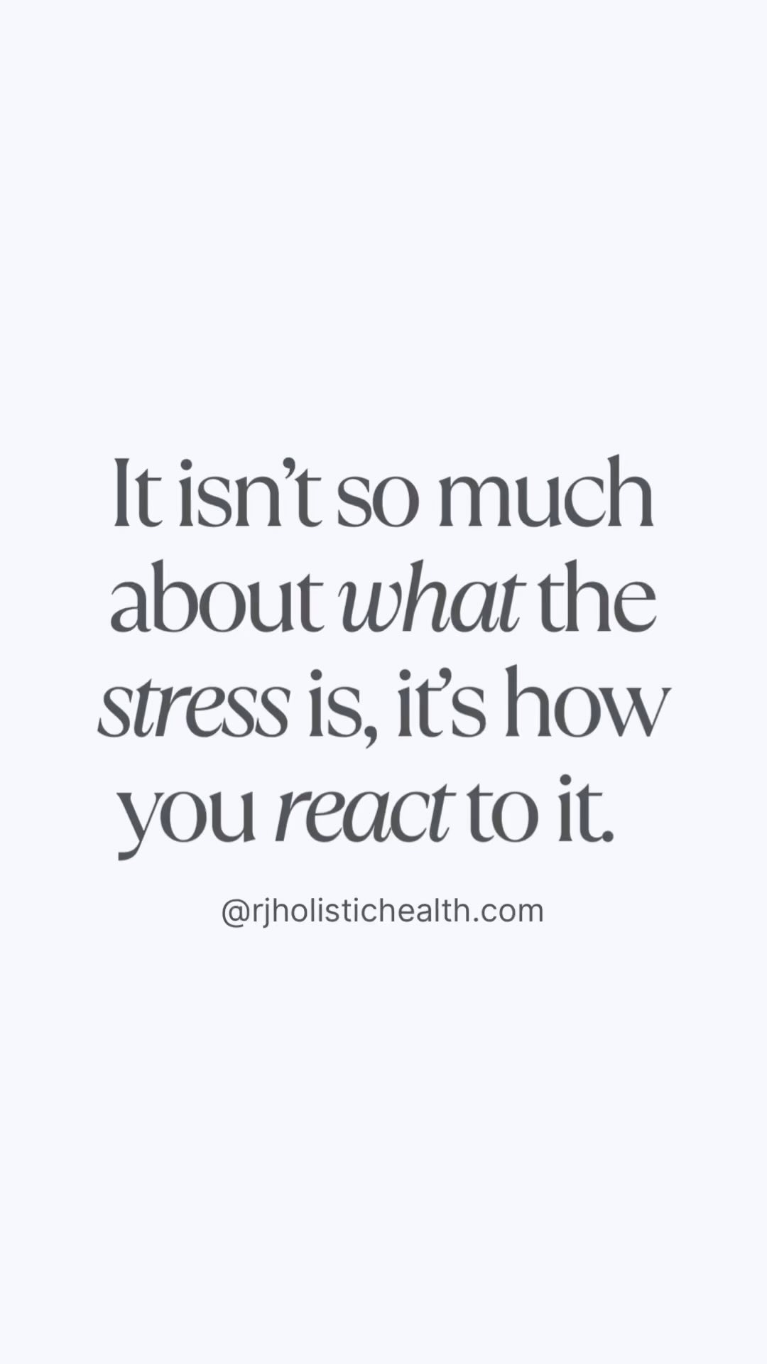 Did you know there are four kinds of stress and each impacts the body in the same way?
• physical
• mental
• emotional
• perceived
The body doesn’t distinguish between these and reacts in the same way. You may not feel that you are stressed in the traditional sense but are you…..
• over/undernourishing the body
• suffering injury
• not getting enough sleep
• not drinking enough water
• worrying
• getting angry
• feeling anxious
• exposed to a large amount of environmental toxins
If so, your body is under stress.
Stress is an inevitable part of life but how we deal with it and perceive the stressor can deeply affect the way we experience it.
With the right mindset it can be a motivational force.
If you are ready to step into your best health and not just nourish your body but learn how to nourish your mind, DM the word READY 💚
#stressmanagement #healthylifestyle #healthcoach #hormonehealth #energytips #transform