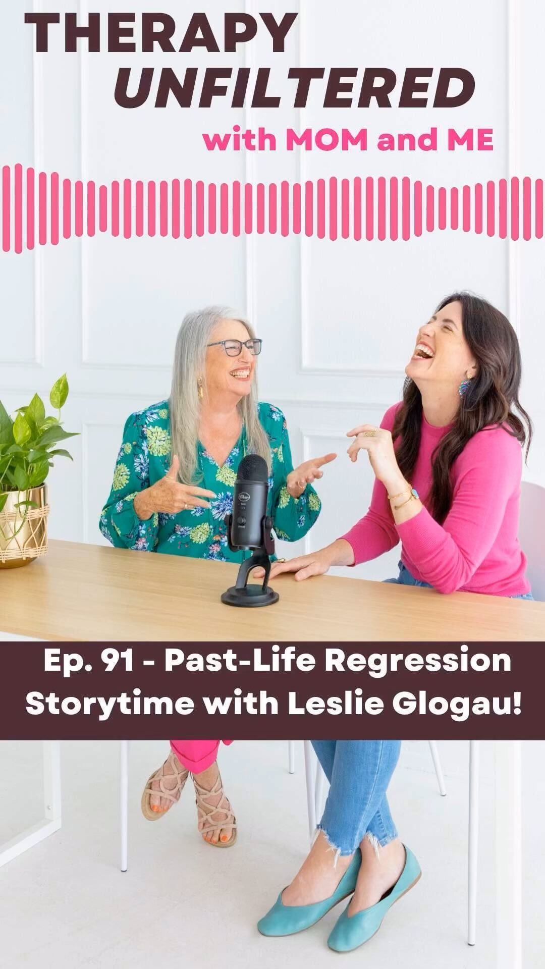 If you’re curious about the healing potential of Past-Life Regression Therapy, then listen to our latest episode #91 on Therapy Unfiltered Podcast !
Leslie Glogau is a vibrant 72-year-old woman who attributes her transformational healing to past-life regression therapy with @peteysilveira . She has done more than 20 regressions to clear out deep cell memories carrying anger, grief, hurt, pain and loss.
Listen in the interview as Leslie exclaims how at age 60, she finally woke up without a dark cloud of depression over head and now lives her life with such positivity, joy and peace. Leslie shares her lifetimes as Madame du Barry, Frederic Chopin and meeting Adolf Hitler. You’ll also hear how she finally found closure from when her beloved died by suicide.
If you’ve ever been curious about your own past life, then join mom and me in Costa Rica May 2024 for our retreat! You’ll time travel to past lives and between lives to heal deep cellular pain, while in the beautiful accommodations of @imiloa.institute .
✨Check out all the details on souljourneysretreats .com!