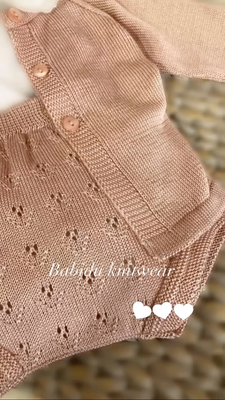 Babidu knitwear paired with a beautifully detailed vest ๐ค๐ค๐ค sets for boys and girls. #babidu #knitwear #frills #cardigans #babywear #babystyle #jampants