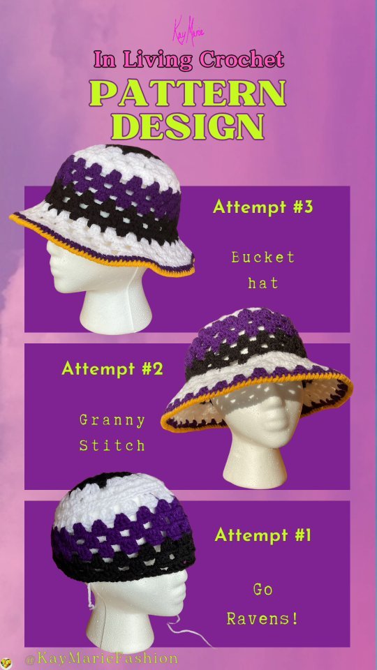 💅🏿 THEE granny stitch bucket hat is in the making. We are making it.
#crochetersofinstagram #crochethat #explore #patterndesigner #kaymariefashion #crochet