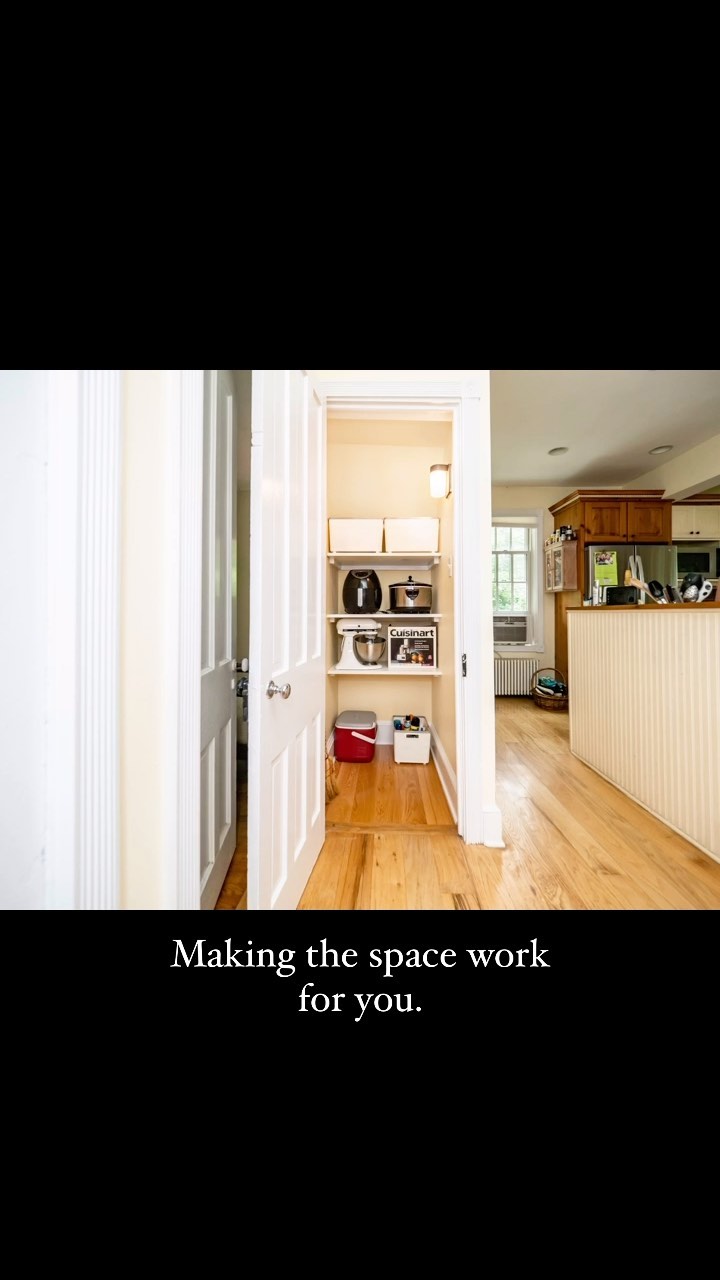This upcoming season, envision a space that suits you. We’ve transformed an unnecessary basement staircase into a purposeful area - a functional pantry and closet combo. Now is the time to get organized and maximize your indoor space.
#TotalHomeManager #HomeRevamp #pantrymakeover