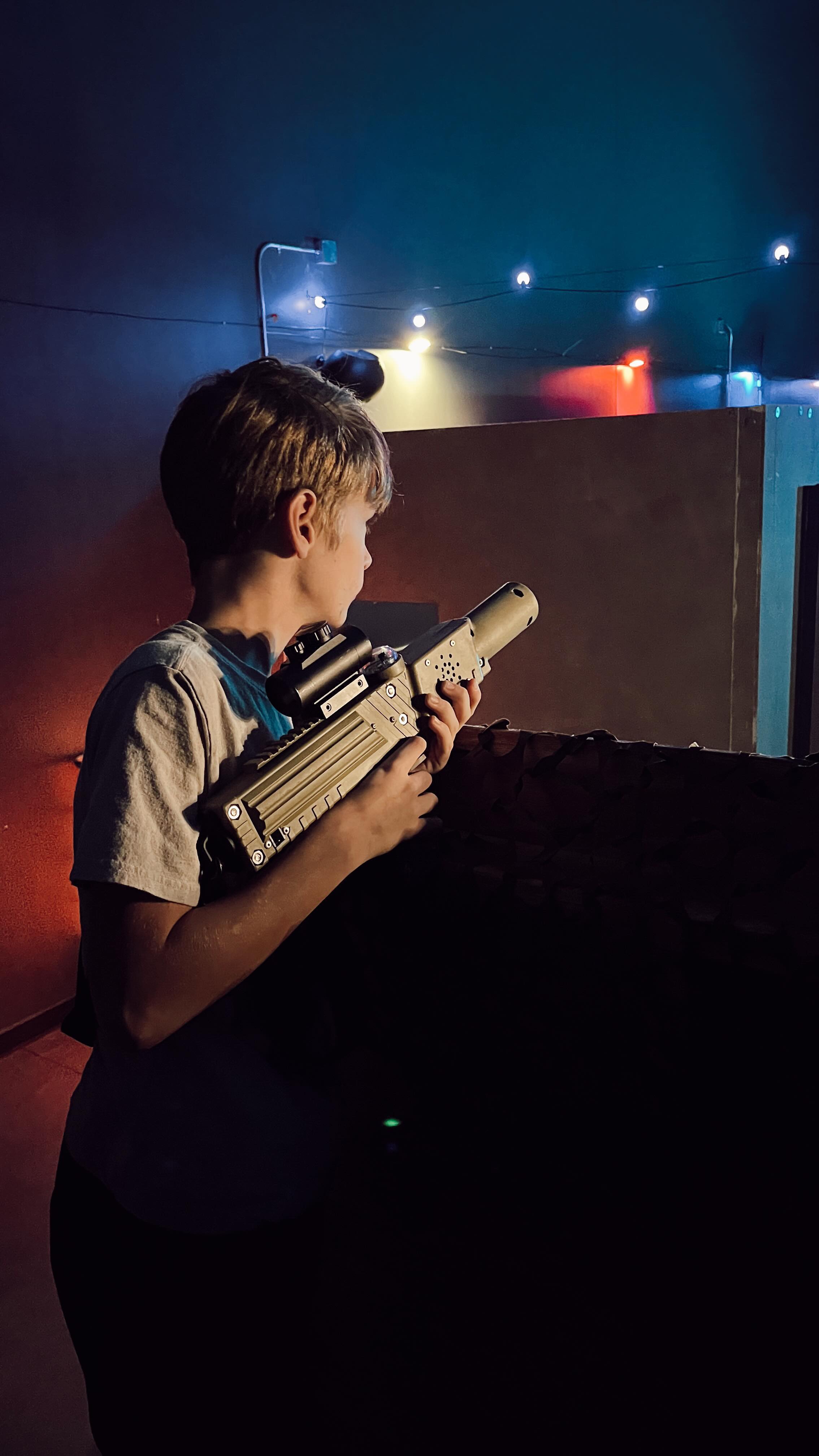 Keep your head up and your senses sharp!
In our tactical laser tag sessions we spend a day focused on noticing changes in your surroundings and adapting to them, watching for opponents and keeping alert.
#ventureactionsports #tacticallasertag #lasertag #awareness #headsup #battlegrgames