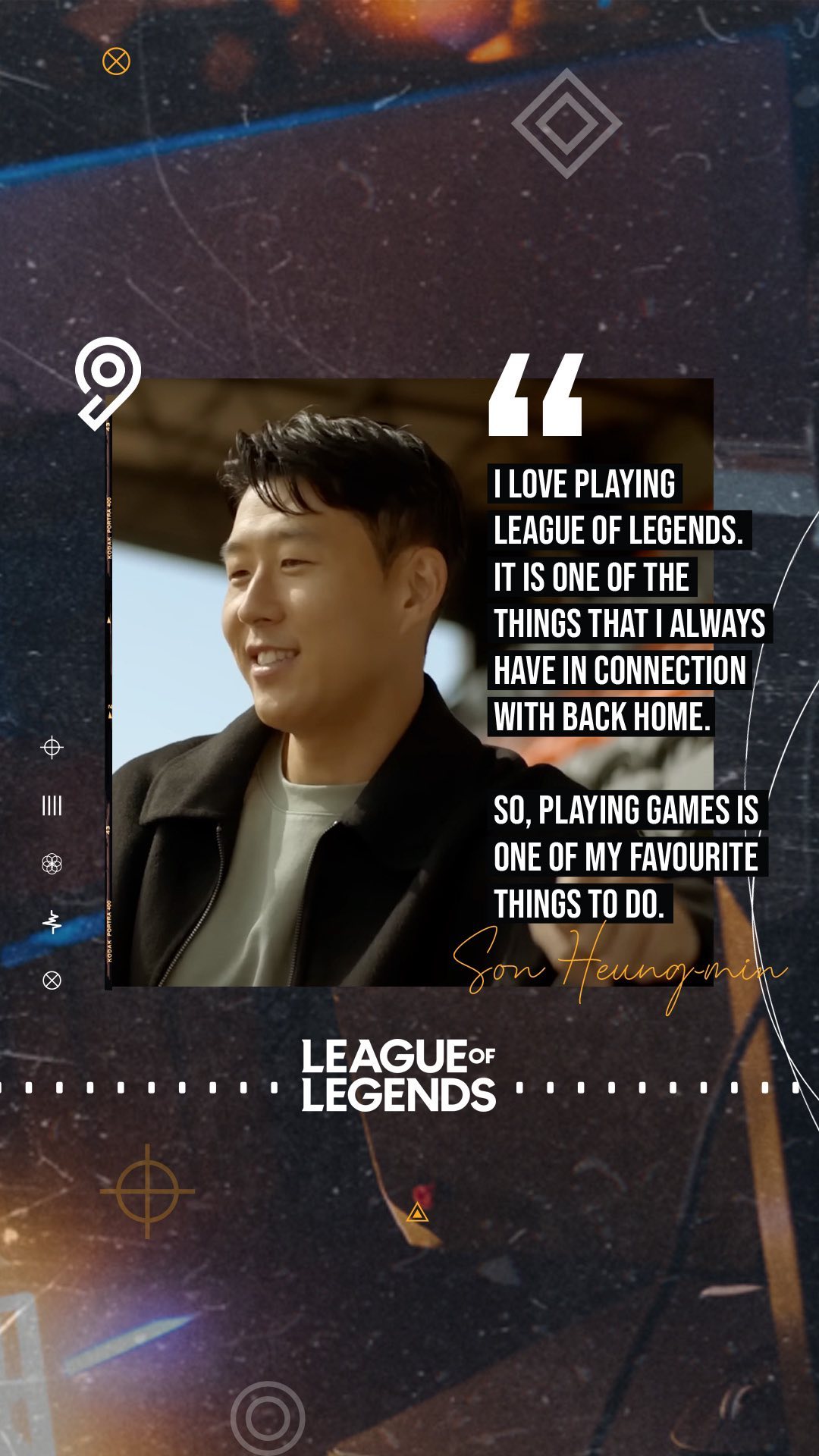 From the pitch ⚽ to the Rift 🎮
Son, who had previously said in interviews that he likes to play League of Legends during his off time, uses the game as a vehicle to unwind & connect with his family and friends in South Korea.
“I love playing League of Legends. It is one of the things that I always have in connection with back home. So, playing games is one of my favourite things to do,” said Son, the captain of the Korean national team & greatest Asian footballer of all time. But on the Rift, he’s just the Lee Sin that’s about to gank your lane.
Client: @riotgames
Athlete: @hm_son7
Athlete Agency: @caa_sports
Athlete Marketing Agency: @weareninety
Social: @thechangvin
#LeagueofLegends #Son #SonHeungMin #Gaming #eSports #Riot #RiotGames #AthleteMarketing #Spurs