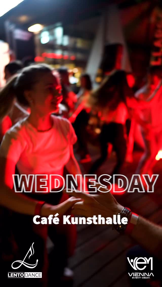 ☀️ LENTO OPEN AIR SOCIALS ☀️
🗓️ Wednesday MAY 28 | 20:00 - 01:00
📍 Café Kunsthalle am Karlsplatz - Treitlstraße 2, 1040 Wien
🎶 Bachata 100%
💰 Entrance Fee: €6
Mark your calendars and see you there! 🤍