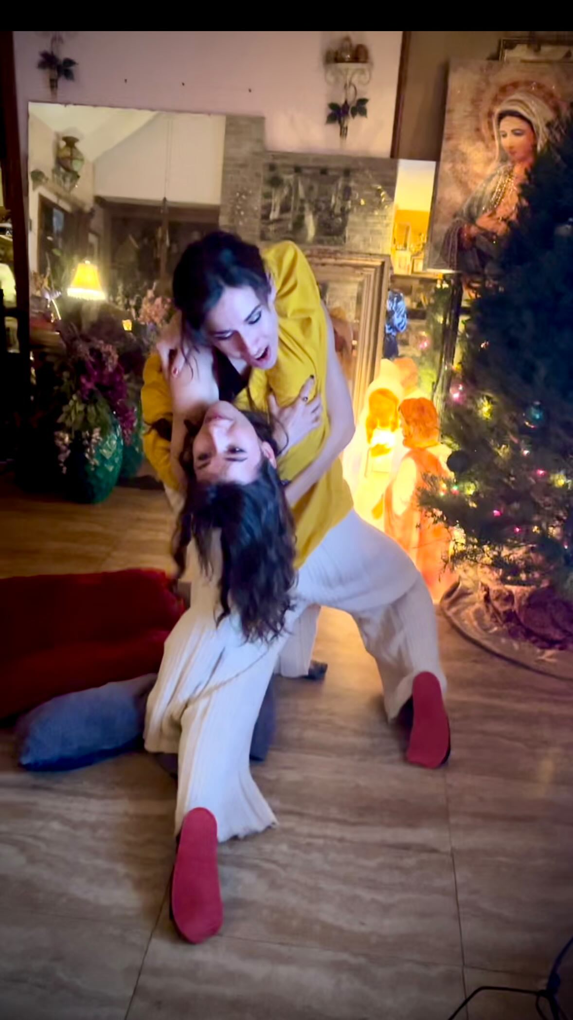 Happy new YEAR, new LIFE, & new chance to evolve into the GREATEST version of yourself!!!
From your ol’ New York, Italian grandpa’s, Al in maroon and Ron in yellow… we wish you our very merry BEST!!
My, how the time just seems to fly right by us, but I’ll tell you this, learning to dance and sing simultaneously through it at all has made the utmost difference in the whole wide world. Your life can be a joyous occasion, you simply just have to rise to it. OK?? Alright. You know how much I love ya.
Smooches, hugs & God love to ya!!!
~future Al