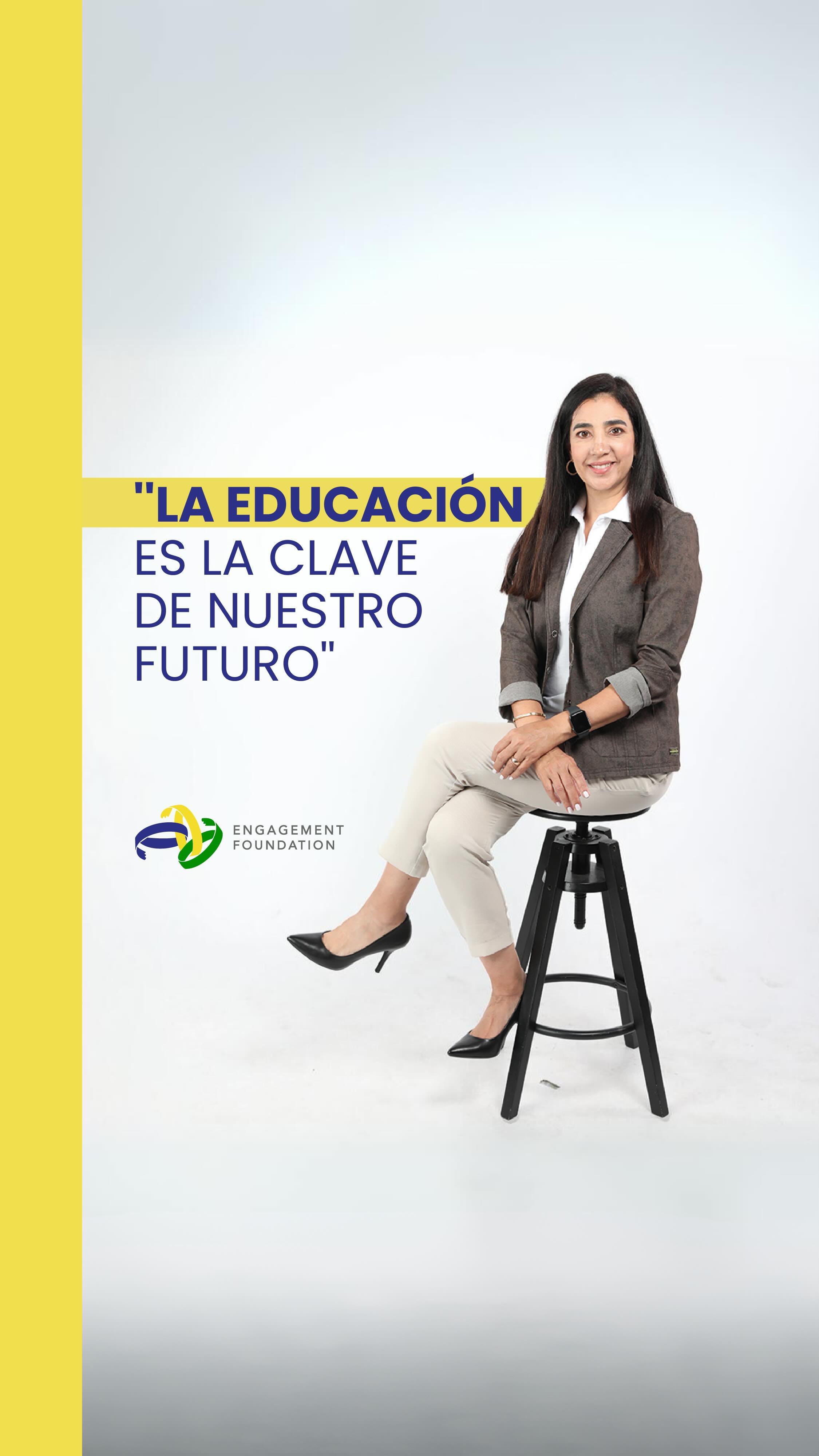 Gabi Garcia, presidenta de Engagement Foundation, está comprometida en fomentar la igualdad a través de la educación. Trabajamos incansablemente para brindar oportunidades educativas a comunidades desfavorecidas. Únete a nosotros en esta misión. ¡Por un futuro más brillante! 💪📚
Gabi Garcia, president of the Engagement Foundation, is committed to promoting equality through education. We work tirelessly to bring educational opportunities to underprivileged communities. Join us in this mission - for a brighter future! 💪📚
#EducationForAll #EngagementFoundation #EducationalEquality #Equality #Commitment