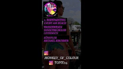 Nach den ersten Bodypainting Event am Beach folgen jetzt die Videos von den Künstlern.
Vielen Dank an @topix24 für die Videos
Künstler @monkey_of_colour
Model @coloured_momlife123
Video @topix24
Sponsoren
@sparkasse_mittelthueringen @nordthueringervolksbank @spoon.projekt @rewe_soemmerda @stadt.soemmerda @senjocolor @proaiiritalia @superstarpaintofficial @beachclubleubingen uvm.
#proaiiritalia #bodypaintingsömmerda #airbrush #bodypainting #senjocolor #stadtsömmerda #bodypaintingkünstler #superstarpaintofficial #airbrushbodypaint