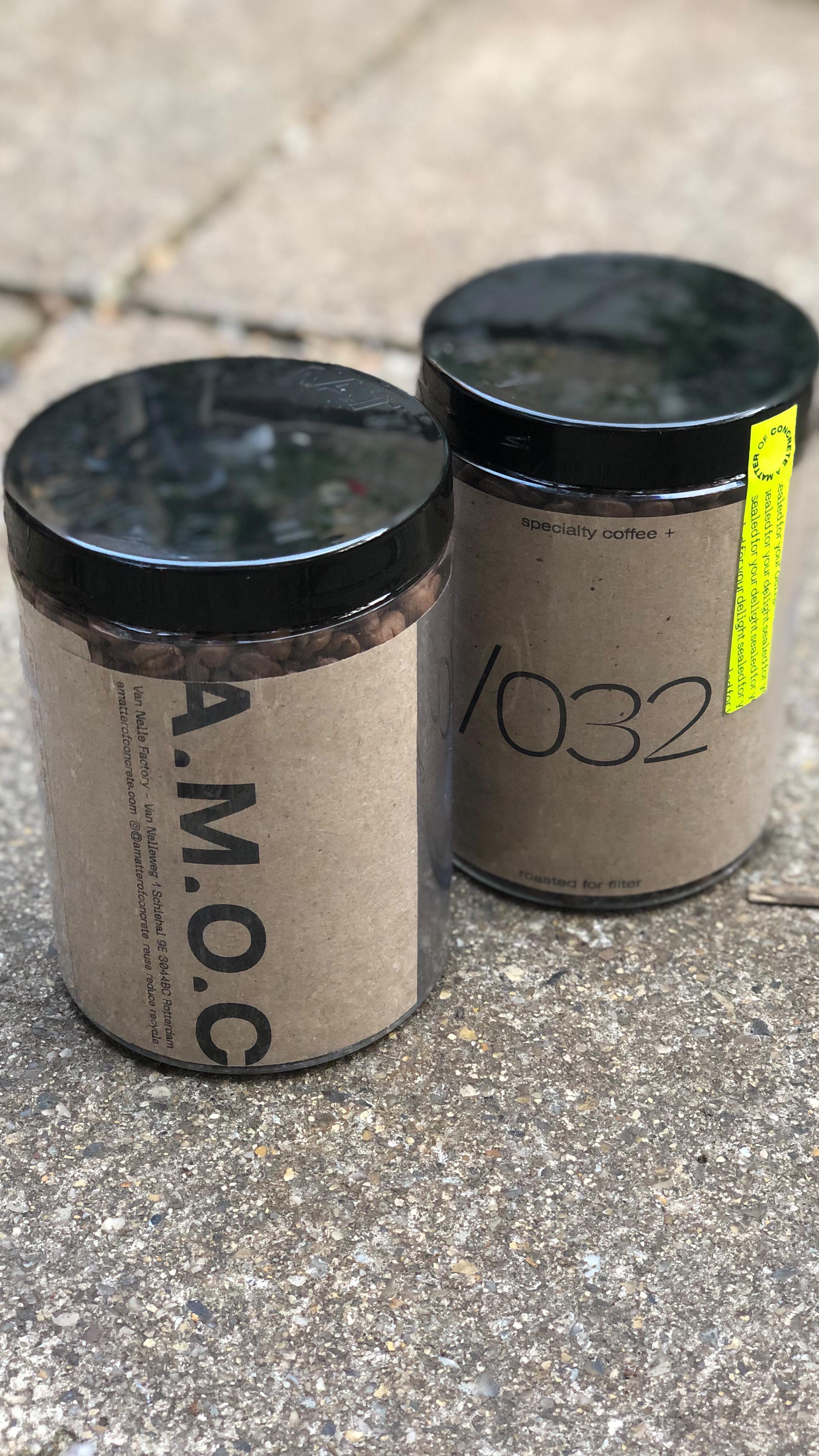 We’re back at it again with another guest roaster! This time we wish a very warm welcome to the guys over at @amatterofconcrete - an absolutely exceptional roaster with some of the best coffee we’ve tasted all year. Also perhaps the most energy efficient we’ve ever had the pleasure to work with.
On batch we have a washed from Colombia and a full natural from Tanzania, and on espresso a totally gorgeous natural anaerobic out of Rwanda. Gotta get down to try!