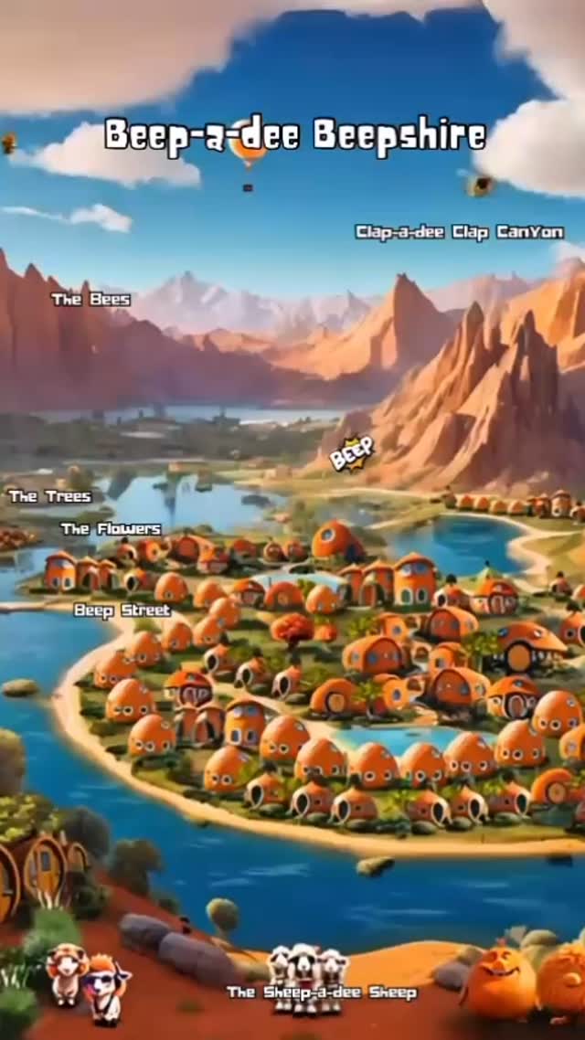 🎉📚✨ Meet the Beep-a-dee Beeps of Beep-a-dee Beepshire! ✨📚🎉
They’re the happiest little beepers you’ve ever seen — best friends with the bees, the trees, the flowers. 🐝🌳🌸
These curious little characters love beeping while eating, playing hide-and-go-seek, and jamming with their buddies, the Sheep-a-dee Sheep — who are seriously into ‘80s glam rock! 🎸💥🐑).
📖 Dive into their colourful world in our new interactive children’s book!
🎶 Scan the QR code, sing and beep along to original music by Jayson Norris.
👀 Can you find the hidden Beep-a-dee Beep named Ben on every page?
🖌️ Written by Jayson Norris
🎨 Illustrated by Mandii Pope
📚 Published by Long White Cloud Books
🎵 Music by Jayson Norris
✨ Available now on Amazon:
✅ Hardback
✅ Paperback
✅ Interactive Colouring Book
✅ Beep-a-dee Beeps and Friends Colouring Book
…PLUS the cutest T-shirts & merch you’ve ever seen! 🎽
👉 If you love a rock and roll sheep, head to our website and check out our glam-tastic Sheep-a-dee Sheep tees🐑✨
#BeepadeeBeeps #SheepadeeSheep #ChildrensBooks #InteractiveBooks #ReadAndSingAlong #FindBenTheBeep #LongWhiteCloudBooks #jaysonnorrismusic#mandiipopeart #GlamRockSheep #KidsMerch #BeepAndPlay #AmazonBooks #ColouringFun