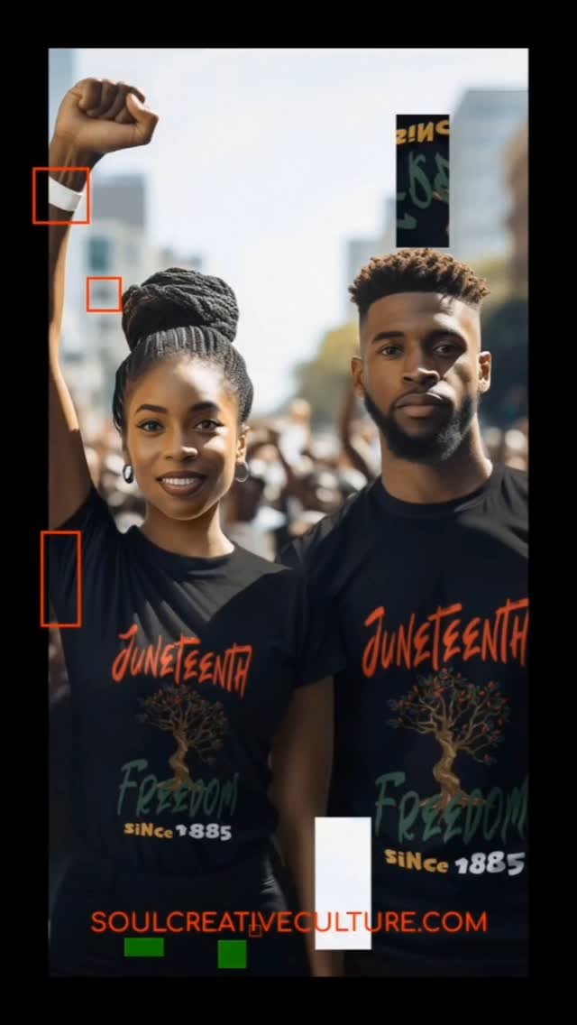 Freedom is a state of SOUL.
Celebrate the legacy. Wear the message.
Now through Juneteenth, grab one or both of our 2 tees & get 20% OFF — because liberation looks better in color.
Soulfully designed. Culturally rooted. Always unapologetic.
#SoulCreativeCulture #JuneteenthSale #BlackFreedomStyle #WearYourPower #FreedomIsSoul #BlackOwnedBrand #20OffNow