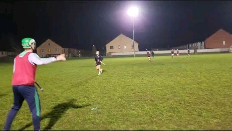 Our U21 hurlers got another good training session in baltic conditions on Wednesday ahead of their Championship semi final this weekend.
The lads take on Wolfe Tones at 11am on Sunday morning in the club, all support would be very much appreciated!