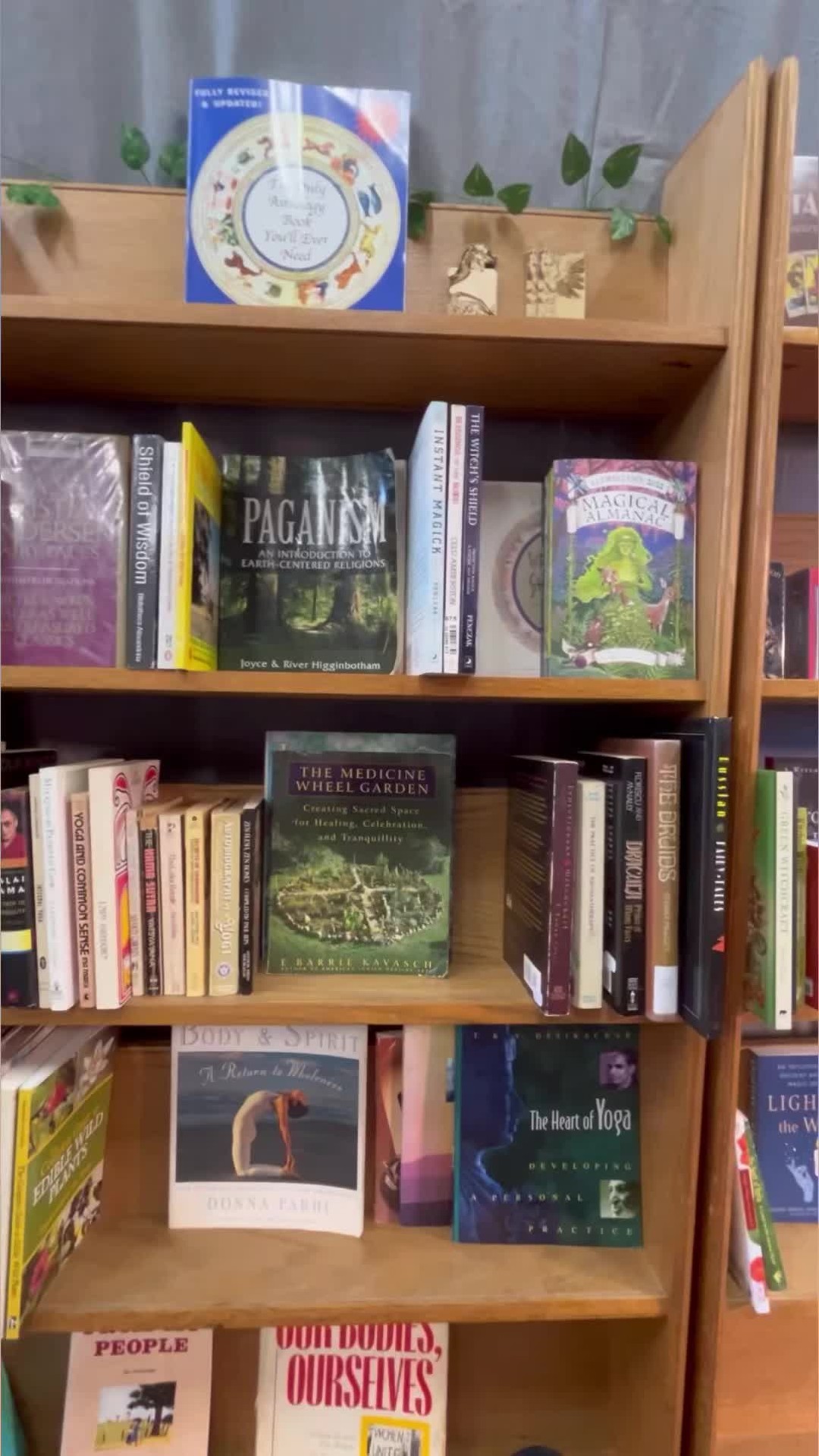 Did you guys know we carry used books in the shop? We carry books on astrology, Witchcraft, herbalism, and even fairytales and folklore. Come in or check out our website for everything we have in stock! Comment down below and let me know how you prefer to get your witchy knowledge: books, videos, or in person classes? #metaphysicalstore #WitchLife #witchystore #SpiritualTools #SupportSmallBusiness #WitchcraftSupplies #metaphysicalshop #WomenOwnedBusiness #WitchyShop #witchcraft #WitchyGoods #CuratedCollection #books #usedbooks