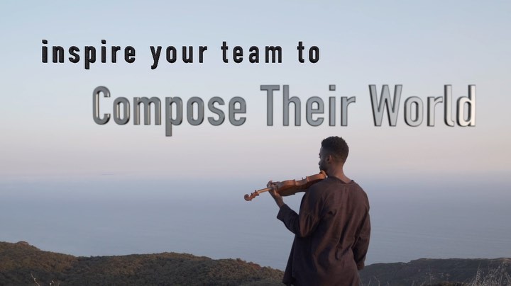 Keynote Speaker and Composer/violinist Kai Kight - "Inspire your team to Compose Their World" reel filmed and edited by The Vision Field 🎥🎞️
#thevisionfield #keynotespeaker #keynotespeaking #composer #composerlife #composerlifestyle #malibu #keynotespeaking #motivational #motivationalquotes #empathy #compassion #improvisation #philosophy #losangeles #losangelesvideographer #entrepreneur #entrepreneurlife #losangelesartists #losangelesmusicians #leadership #communication #violinist #inspire #inspiration #team #music