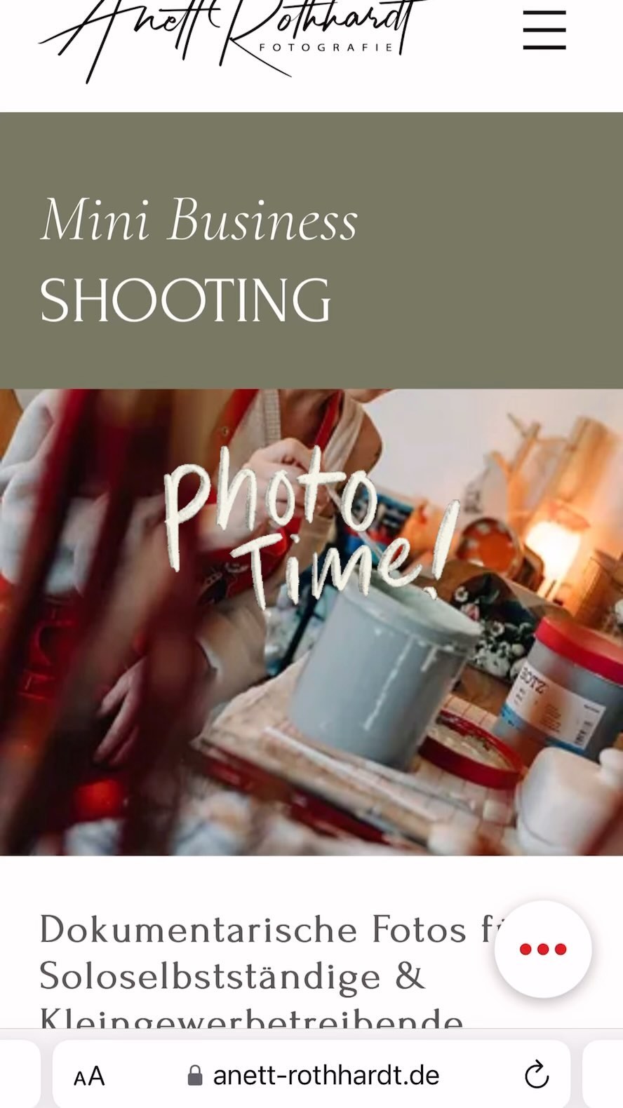 Dokumentarische Businessfotografie für kreative Soloselbständige und Kleingewerbetreibende. Du hast Interesse? Preise findest du auf meiner Webseite und wenn du Bock auf meine besonderen Fotos hast, schreib mir am liebsten über das Kontaktformular meiner Webseite. Link in Bio. Ich freue mich !!