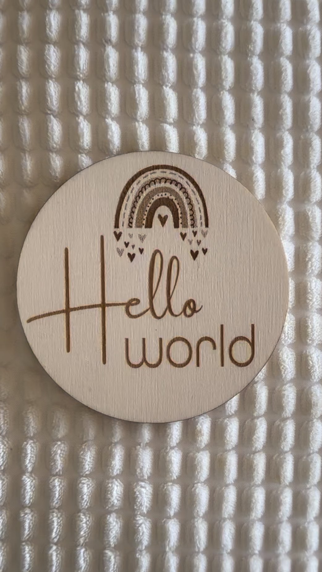 Say hello to the world with our “Rainbow and Love” collection 🌈
Celebrate each day, week and month with style and grace, our wooden milestone discs will light up every face! Perfect for photoshoots, capturing growth so sweet.. Personalise with a name if you wish, and either way, you’ll be making memories complete 💕
Looking to add a special touch to your baby’s milestones?
Thinking of the perfect baby shower gift or push present?
Make those first few months unforgettable with our milestone discs ✨
Designed and printed by Wild Lily Celebration Signs, with love,
#wildlilycelebrationsigns #rainbowandlovecollection #milestonediscset #milestonediscs #babymilestones #custombabysigns #personalisedgifts #capturethemoment #handmadewithlove