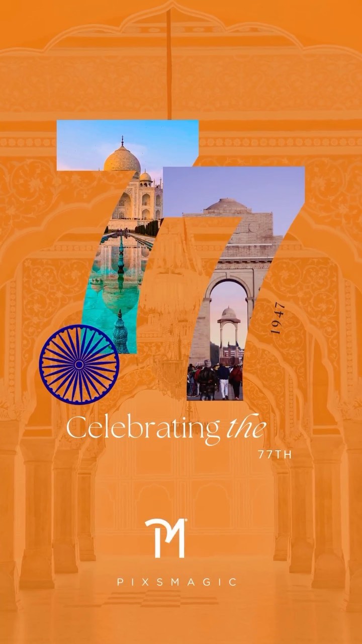 PixsMagic is delighted to celebrate the spirit of unity and freedom with you! 💫🌈 Happy Independence Day, fellow Indians!🇮🇳
We stand tall and proud in the vigor of our nation. Let's remember the sacrifices made for our freedom and aim to live our dreams in this grand democracy.💫🇮🇳
Proud to be a part of Country of dreams! Here's hoping our tricolour always flies high!🇮🇳
#HappyIndependenceDay #ProudIndians #15august #1947