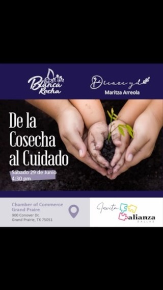 ¡¡Hey! ¿Qué planes tienes para el sábado 29? 🎉🌿 Te invitamos a un evento súper interesante en la Cámara de Comercio de Grand Prairie. 🏛️ Vamos a hablar sobre “Lo que realmente compramos y usamos en nuestros cuerpos”. 💄🌱 Tendremos expertos que nos contarán todo sobre los productos que usamos a diario. 💬🌺 ¡No te lo pierdas! Te esperamos a las 4:30 pm en 900 Conover Dr, Grand Prairie, TX 75051. 🕟🌼 ¡Será genial compartir y aprender juntos! 👥🌳