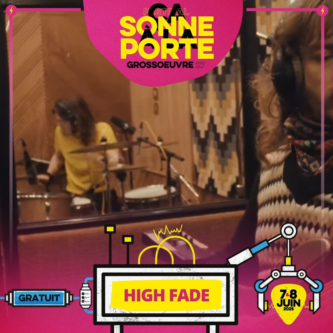 ⚡️🩷 Focus sur @highfademusic 🩷⚡️
High Fade, c’est l’énergie brute du funk fusionnée à une virtuosité rock percutante. Ce trio écossais, armé d’un groove irrésistible, enchaîne les performances survoltées et fait vibrer chaque scène qu’il investit. Entre riffs affûtés, lignes de basse explosives et rythmiques incendiaires, High Fade réinvente le funk avec une modernité imparable. Un son addictif, une intensité sans faille : le futur du groove est déjà là.
☀️ Rdv les 7 & 8 juin 2025 à Grossoeuvre pour la 18è édition du festival GRATUIT !
Évreux Portes de Normandie ⚡️ Département de l'Eure ⚡️ Mairie de Grossoeuvre ⚡️ Ville d'Evreux
#festival #normandie #rock #eure #evreuxnormandie #CSALP