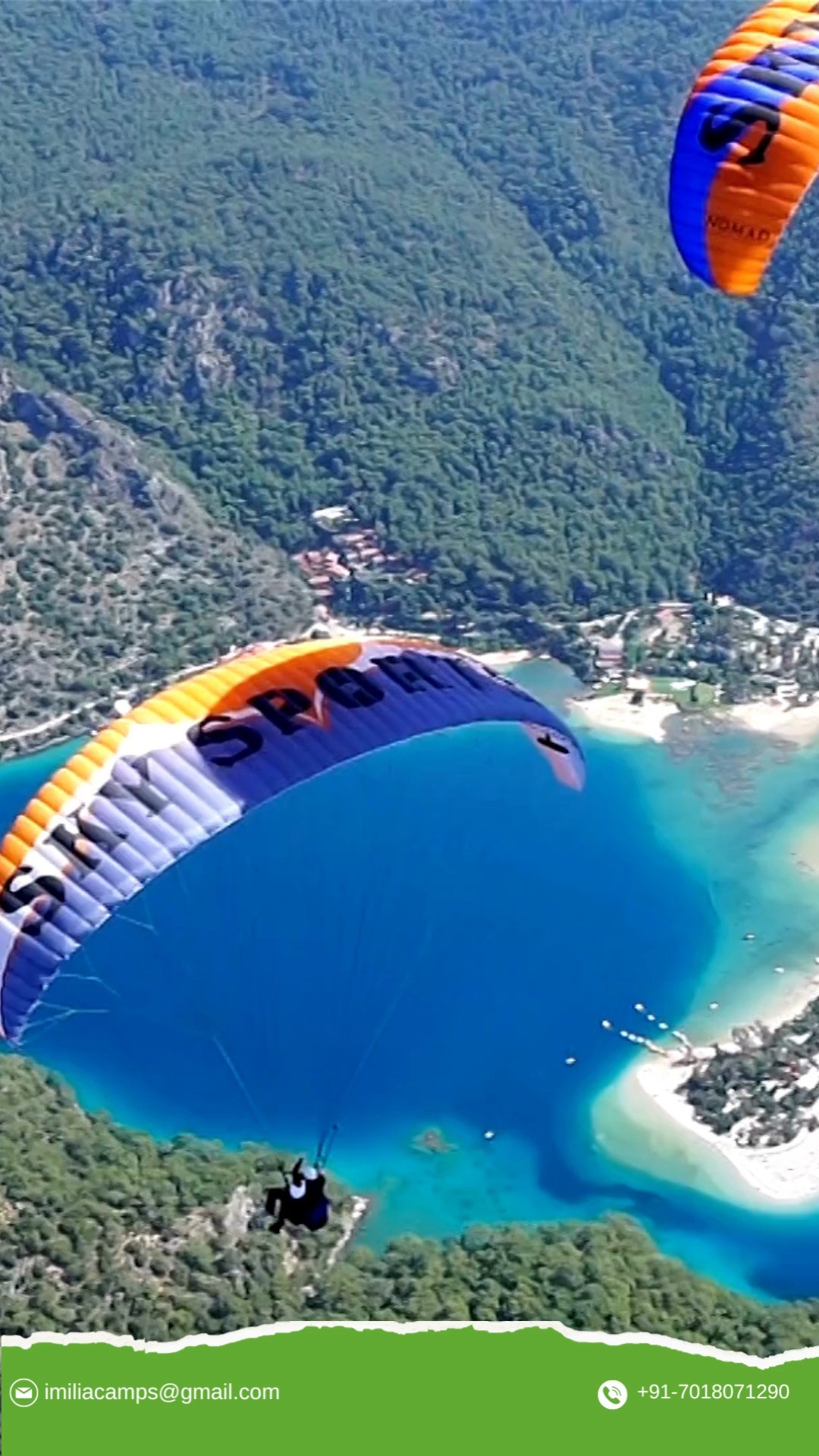 "Through the wind and clouds, I find serenity and joy. It's a feeling like no other.
Are you ready to immerse yourself in the beauty of nature and create unforgettable memories under the starlit sky? Look no further! We are thrilled to introduce our premium tent service, providing you with the perfect camping experience surrounded by breathtaking landscapes.
Whether you're an avid adventurer, a nature enthusiast, or a family looking to bond in the wilderness, our tent service is tailored to cater to all your camping needs. Picture waking up to the gentle sounds of nature, feeling the fresh morning breeze, and gazing upon awe-inspiring vistas right from the comfort of your tent.
Why choose our tent service?
Quality Tents: Our spacious and durable tents are designed to withstand various weather conditions, ensuring a safe and cozy shelter during your camping journey.
Spectacular Locations: We handpick the most picturesque and serene locations, providing you with the best views and opportunities to connect with nature.
Professional Setup: Our experienced team will handle the tent setup, so you can focus on embracing the wonders of the outdoors without any hassle.
Tailored Packages: Whether it's a solo expedition, a romantic getaway, or a family adventure, we have customized packages to suit your preferences.
Unforgettable Memories: Camping is not just an activity; it's an experience that creates lasting memories. Our tent service ensures you cherish every moment spent in the lap of nature.
Book your tent today and get ready for an extraordinary adventure that will rejuvenate your mind, body, and soul. Don't miss this opportunity to reconnect with nature and create unforgettable memories with your loved ones.
For reservations or inquiries, please contact us at .
Limited spots are available, so secure your spot in the great outdoors now!
Nature awaits—let's ma#Paragliding
#AdventureAwaits
#FlyHigh
#SkyBound
#Airborne
#WingsOfFreedom
#FearlessFlight
#HighOnLife
#SwoopAndSoar
#AboveTheClouds
#SoaringSensation
#AdrenalineRush
#GravityDefying
#WindTherapy
#FreeAsABird
#CloudSurfing
#ThrillSeeker
#ParagliderPilot
#FlyLikeAnEagle