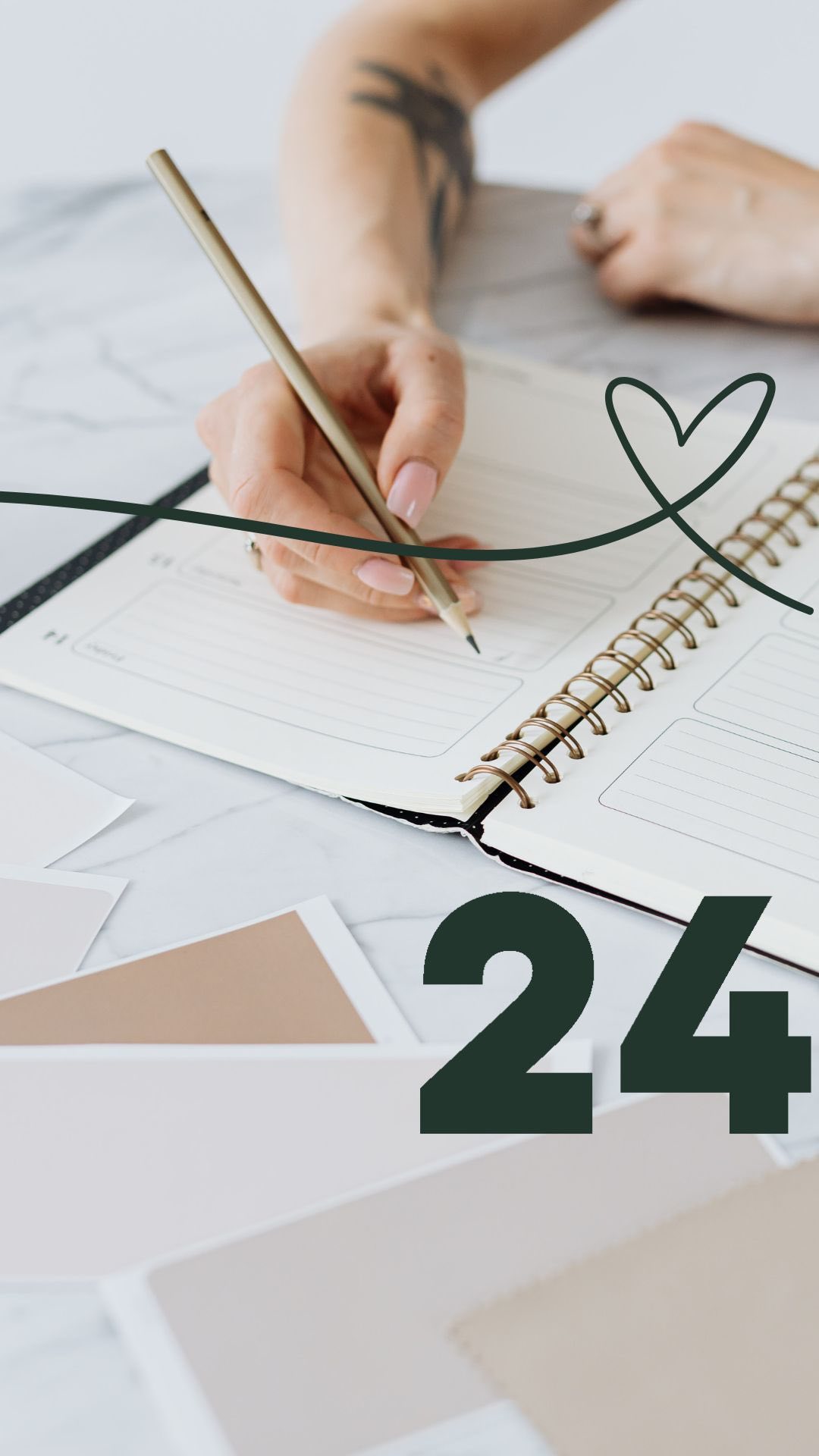 Door 24 ๐ซ๐ค - about to close the AGENDA ๐คฉ and getting ready for a break!
.
THANK YOU ALL for the heartwarming support, your presence and your daily inspiration! ๐
.
May you all have a wonderful family time and celebrations around the Christmas tree (or not) and ENJOY YOUR HOLIDAYS! ๐โจ๐๐ซ๐ซถ๐ผ
.
Much love,
Lea