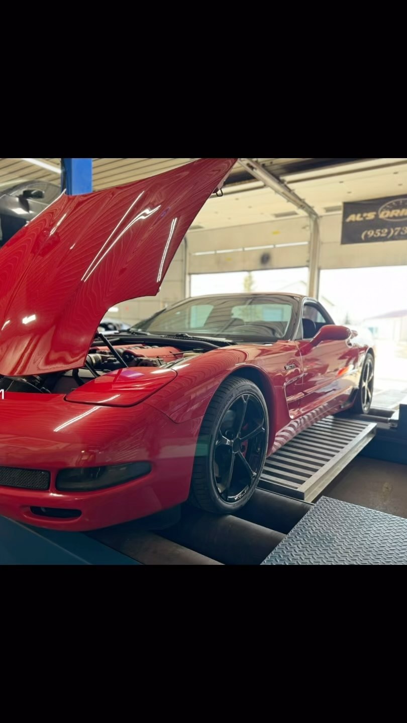 Oil change, plugs, diagnosis, repair and tune.
Z06 ready for the summer.