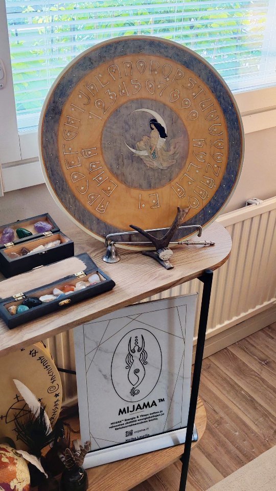 😍 Here is where all the magic happens 😍
🪐 Mijama's Energy & Connection assists individuals with their metaphysical journey through higher mind 🪐
#energiahoitotampere
#tietoisuusvalmennustampere
#hypnoterapiatampere
#intuitiivinenkonsultaatio #kvanttihypnoosi #monitaajuuksinenkommunikointi #ouija #mijamafinland #resonance #personaldevelopment #explore #spiritscienceevolution #quantumhacks #quantumconstellations #coach #divinealchemy #channeling #mijamafinland