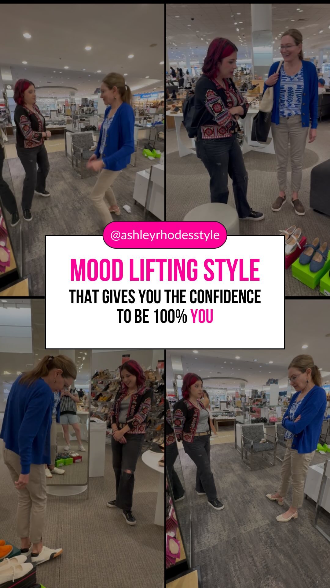 ⚡️How would life change if you were actually excited about getting ready each morning?
⚡️How many new places would you go, people would you meet, or things would you do, knowing once you got dressed you would both look AND feel amazing?
⚡️My clients always tell me what a joy it is after working with me to get dressed each morning, and how much they enjoy leaving the house now because of it!
⚡️They report better moods, interactions, and self esteem with their new found, confidence inducing wardrobes. The positive mindset on how they present themselves to the world has them doing things they never would have done before.
⚡️One of the absolute best parts of my job is helping women build this kind of empowering personal style confidence!
➡️If you’re thinking about investing in your style for this kind of daily confidence, let’s talk! Use the link in my bio to book a 1:1 style consult with me!