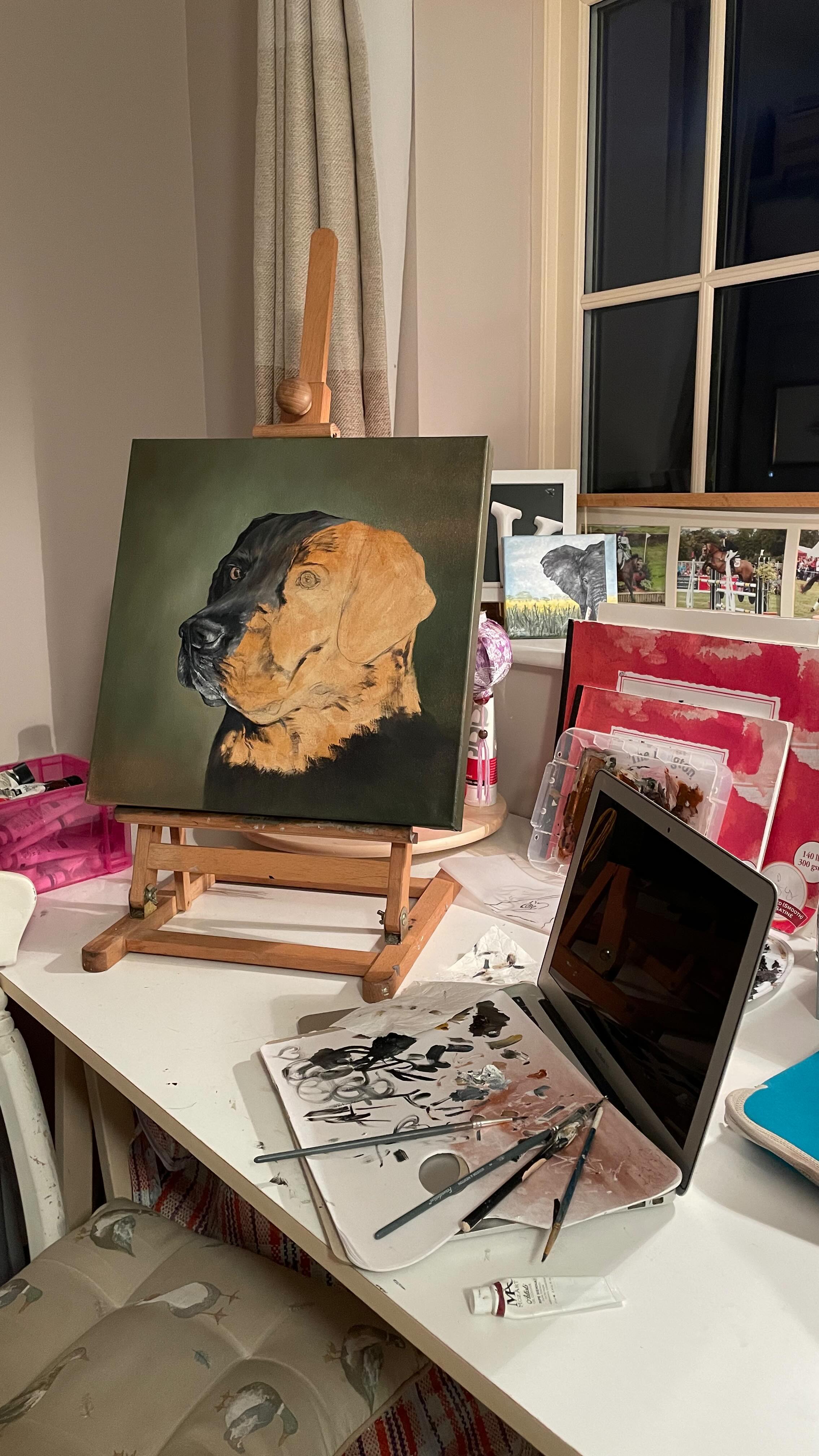 From start to finish…
#oilpainting #oilpaint #painting #commission #art #artist #petlovers #petportrait #labrador #definedbytor