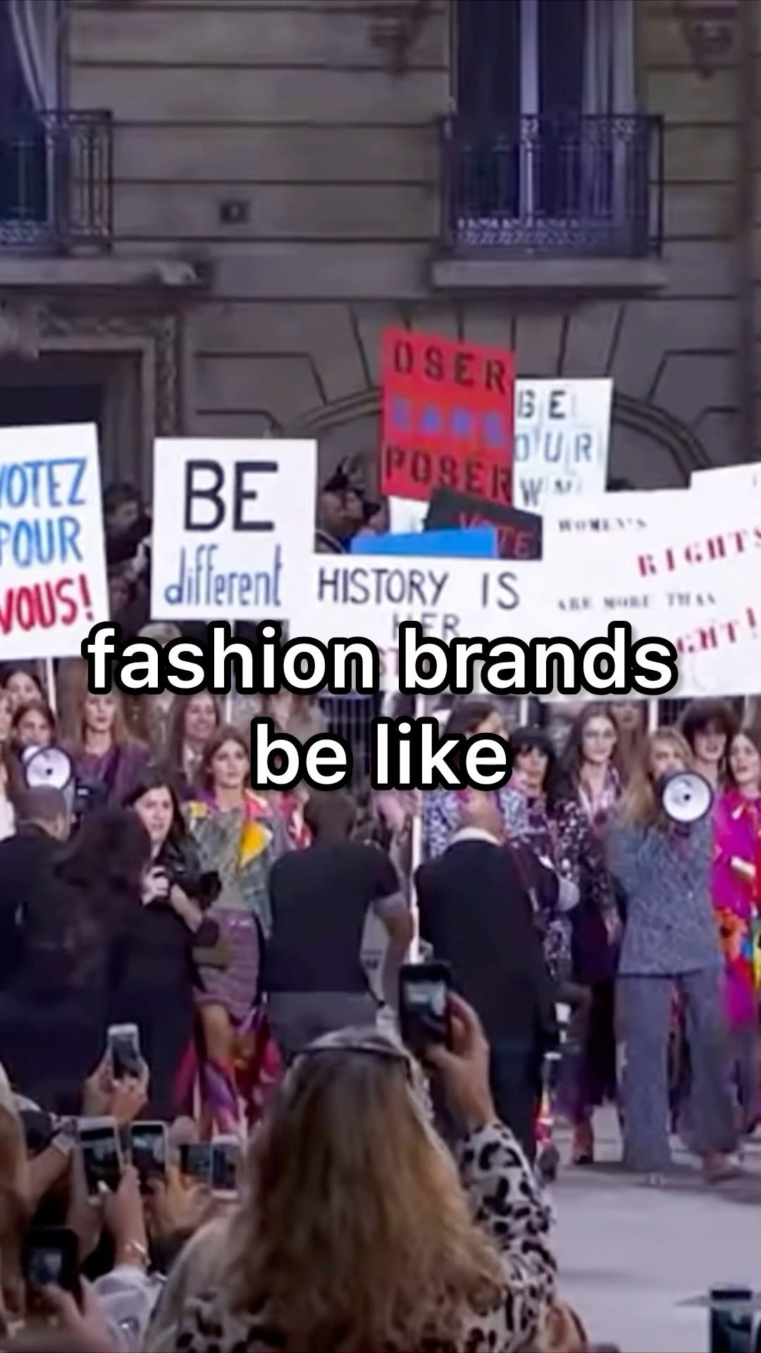 80% of garment workers who make our clothes are ➡️WOMEN⬅️
If Fashion isn’t looking after the women who make our clothes, then these businesses are not 🙄”for”🙄 women’s rights (or freedoms) - no matter what they say.
The cognitive dissonance is off the charts 📈📈📈
source: https://labourbehindthelabel.org/our-work/gender/
#fashion #garmentworkers #garmentworkersrights #aboutyourclothes #didyouknow #sustainability #sustainable