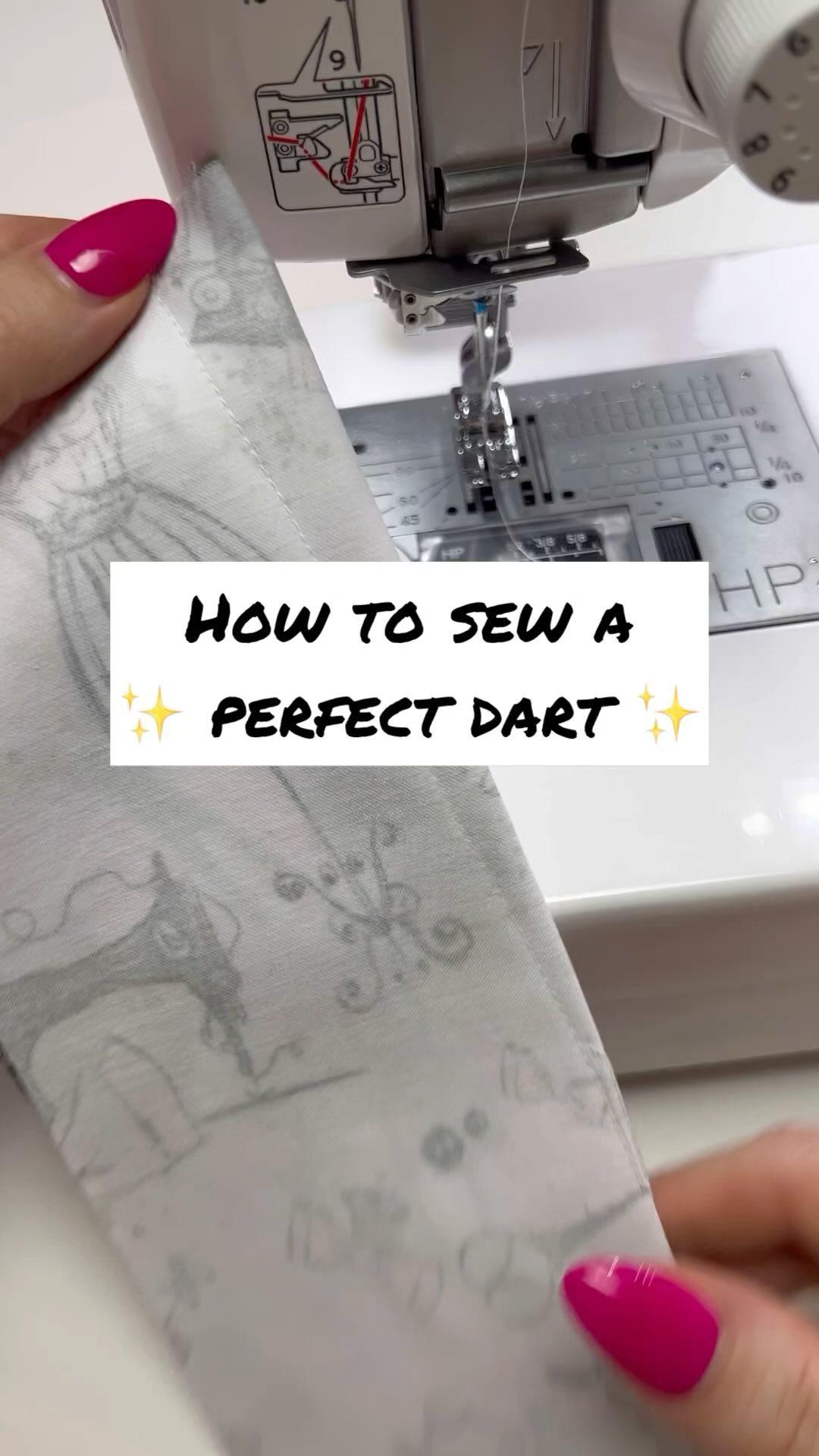 Check out my BEST trick for sewing darts ✨
This method is quick and effective for sewing your darts on a garment. Instead of using chalk or basting stitches to mark your darts, just pull out the top thread and use that as your guide on where to sew.
However, this might not be suitable for all fabrics, especially if it’s a flimsy and slippery material. In that case, you should mark your fabric to make sure the dart is sewn accurately.
Further tips on sewing perfect darts:
- ALWAYS start sewing at the raw edge in the seam allowance of the fabric, and finish at the point of the dart.
- When you are about 1-2 cm away from the endpoint, try to make a smooth curve in order to avoid a harsh angle.
- You can also reduce the stitch length to about 1.5 or so when you’re getting close to the end.
- For a smooth endpoint you NEED to get as close to the edge as possible, and the last few stitches should be sewn along the folded edge to avoid the dreaded dimple.
- Never backstitch at the end point because this will cause bulk, however, tie a knot or sew a chain and fasten it with a couple of stitches in the seam allowance of the dart.
Give this a like 🩷 if it helped you and follow me for more sewing tips 🪡
Happy sewing 💋
#sewing #sewingtips #sewingtutorial #fashiondesiger #sewist #dressmaking #professionalsewingtechniques #couture #stinasmith #tiktokforgood #learntosew #tiktokfashion #sewinghacks