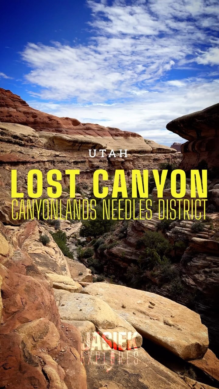 Guess not so lost anymore consider I’ve just found it 😂 Welcome to #canyonlandsnationalpark #needlesdistrict #utah #hiking #trails #canyons #deserts #getoutandexplore