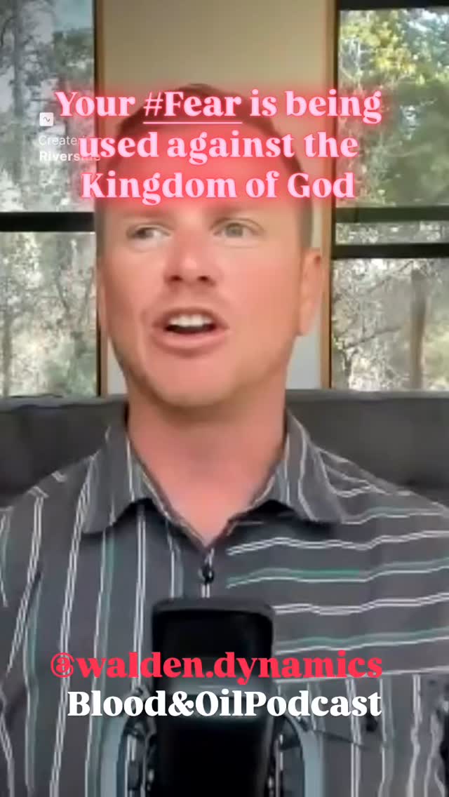 This just in: The enemy has hijacked your #fear and is using it in earnest against the Kingdom of God. @walden.dynamics lays out ways to switch your focus away from false fear and back onto God.
.
.
#bloodandoilpodcast #holyspirit #discernment #fearofgod #kingdompurpose #rightrelationship #victimhood #jesus #christianpodcast #conviction
