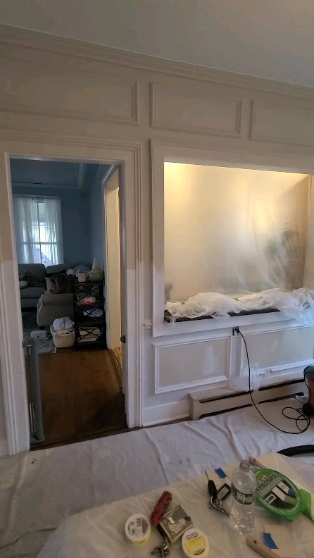 Interior Upgrade Milford, PA
Giving a modern look to this old Victorian with new picture frame molding and same solid colors for the walls and trim. It will look sharp and new with staying true to the homes time period. Afters coming soon!!
#theinfamouspainter
#paintingcontractor
#paintingcompany
#paintingbusiness
#painter
#painting
#homedecor
#homeimprovent
#interiorpainting
#graco
#gracosprayer
#sherwinwilliams