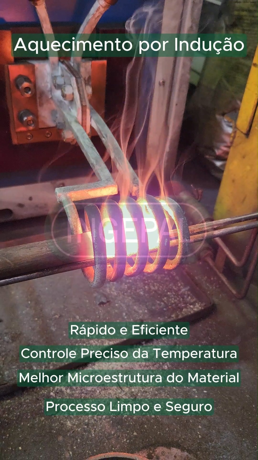 Um dos métodos inovadores e eficientes utilizados no processo de estampagem à quente de parafusos é o aquecimento por indução.
Vantagens:
🔥 Rápido e Eficiente
O aquecimento por indução é extremamente rápido, permitindo que o metal atinja a temperatura desejada em um curto período. ⏱️ Isso aumenta a eficiência do processo de estampagem.
🎯 Controle Preciso da Temperatura
O sistema de indução permite um controle preciso da temperatura, garantindo que o metal seja aquecido uniformemente. 🌡️ Isso resulta em uma melhor qualidade do produto final.
🔬 Melhoria da Microestrutura do Material
O aquecimento rápido e controlado ajuda a melhorar a microestrutura do metal, resultando em parafusos com maior resistência mecânica e durabilidade. 🛠️
♻️ Processo Limpo e Seguro
Este método não emite gases nocivos nem resíduos, tornando o ambiente de trabalho mais seguro e limpo. 🧼 Além disso, elimina o risco de contaminação do metal, algo que pode ocorrer com métodos de aquecimento por chama aberta. 🚫🔥
#INGEPAL #parafusos