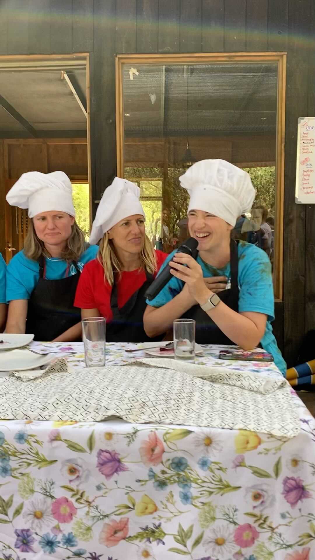 A crushing moment from Session Three’s Mákemáke Blueberry Pie Bake Off. The older campers were given the ingredients, but no recipe. They were also allowed to add a special ingredient - this group chose vanilla.
#bakeoff
#blueberrypie
#honesty