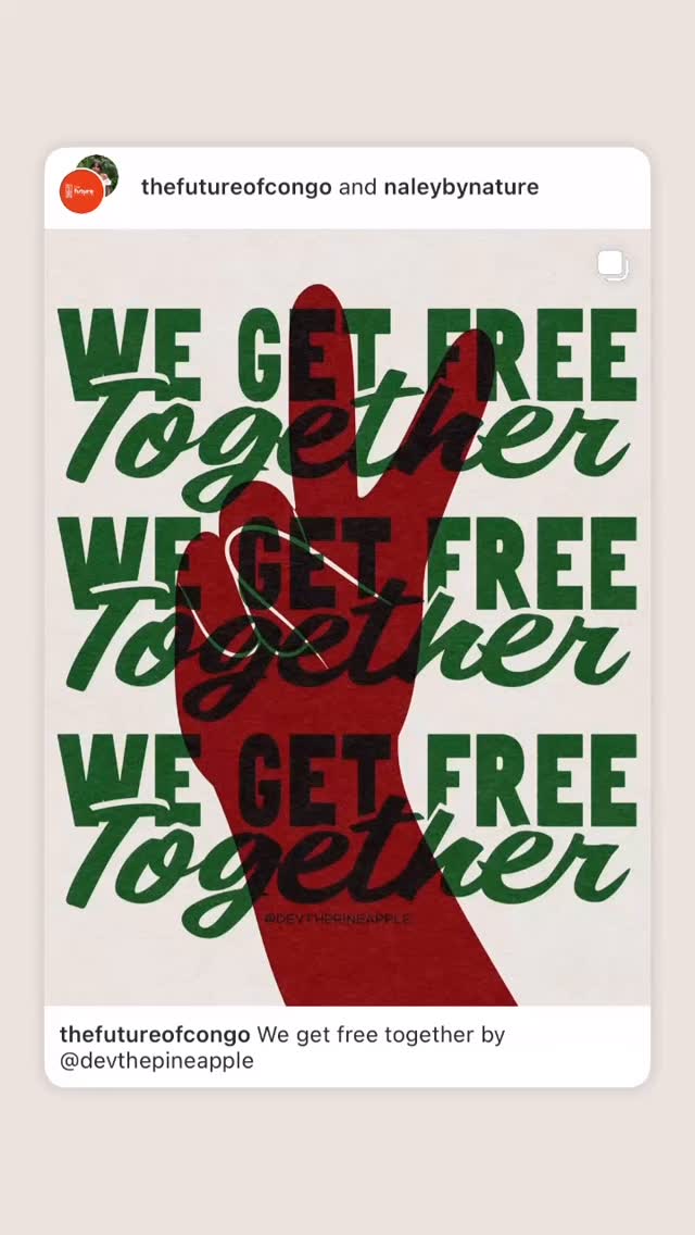 👏🏾 We get free together 👏🏾