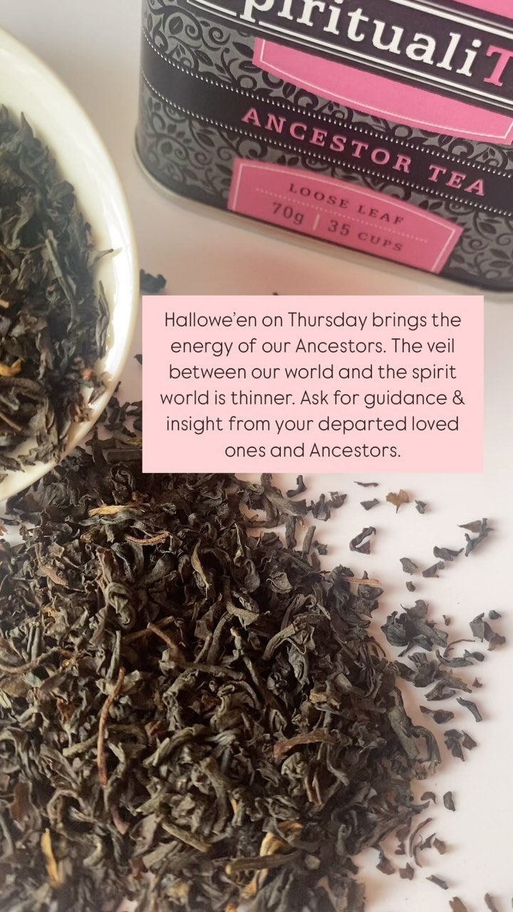 Teas of the Week selected by the pendulum.
Not sure how to work with the energy of the New Moon or Hallowe’en? Our Ritual Teas come with some Ritual ideas.
Comment New Moon or Ancestor for more info on the Rituals.
#teaoftheweek #newmoon #halloween #newmoontea #ancestortea #ritualteas #melbourne #intention #pendulum