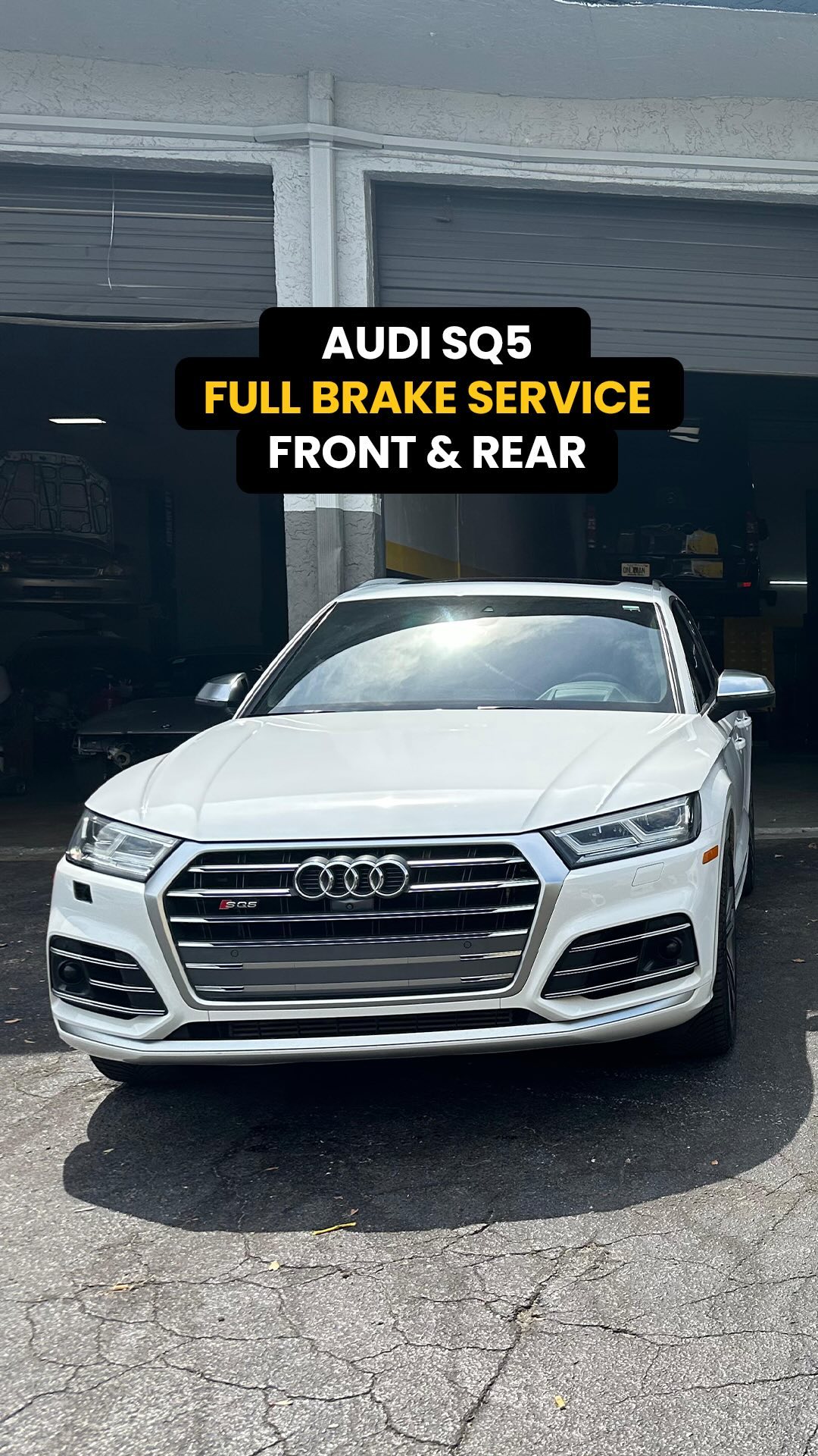 🏳️The Audi SQ5 just got a serious brake upgrade at ZR Auto Werks! Full service on the front and rear, ensuring every stop is as smooth and sharp as it looks. Ready for any stop-start in the city or spirited sprints on the road.
Stop chasing your current mechanic and drop your vehicle off at our shop to have the service completed on-time and as promised. 🙌🏽
#AudiSQ5 #BrakeService #audi #audimechanic #florida #floridalife #ZRautowerks
