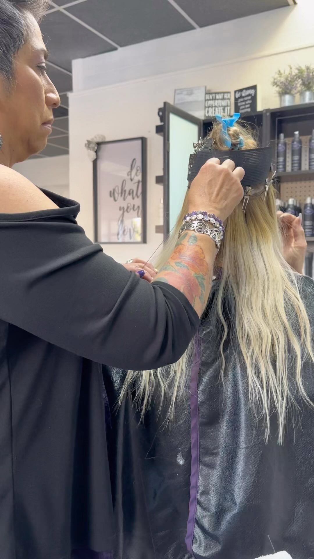 #TheExtensionQueen #Sewin #ExtensionsinOntario #ExtensionsInTemecula #HairExtensionSpecialist