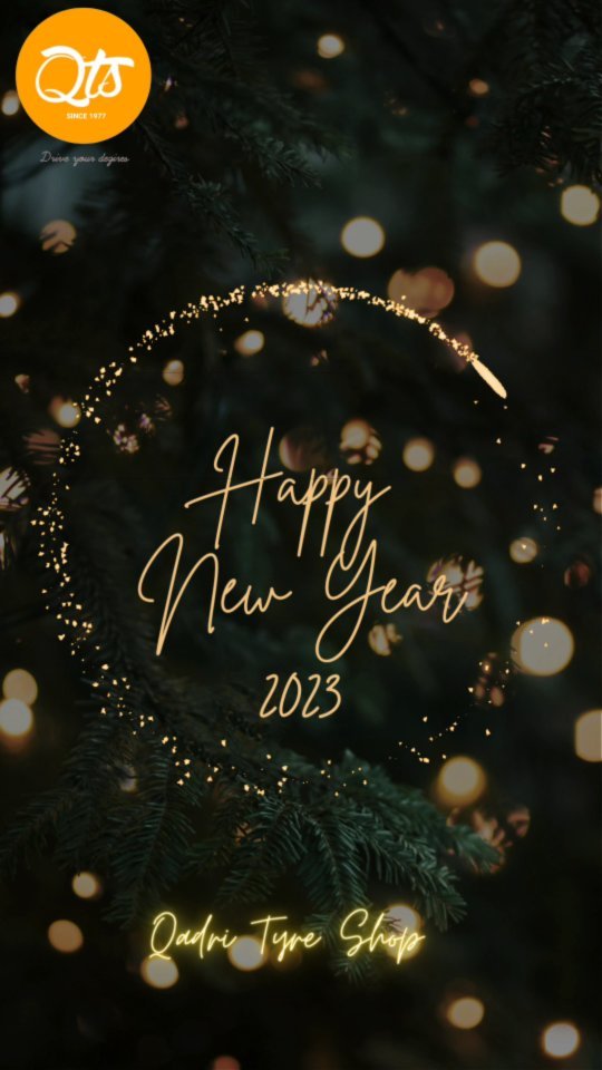 Working with you is a pleasure for us. Let's toast to yesterday's accomplishments and tomorrow's brightest prospects. We wish you a happy and peaceful New Year.
#happynewyear #happynewyear2023 #qts #tyres #jktyre #ceat #apollotyres #mrftyres #bridgestone #continentaltyres #qadrityreshop