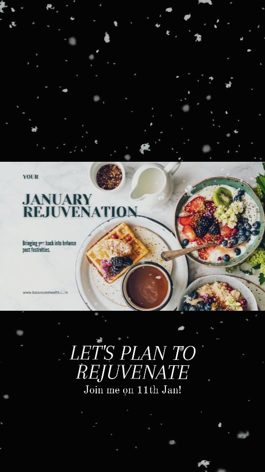 11th Jan 12pm - Jan REJUVENATION Call - join me for 1 hour to set you up for success, bring your body back into balance, get recipes, be kept accountable, reset and rejuvenate!!! Let's do this 🙌.
(Just message me with your email to book in, or press link in bio "Book in". Choose any time/date despite the call being MIDDAY on 11th!).