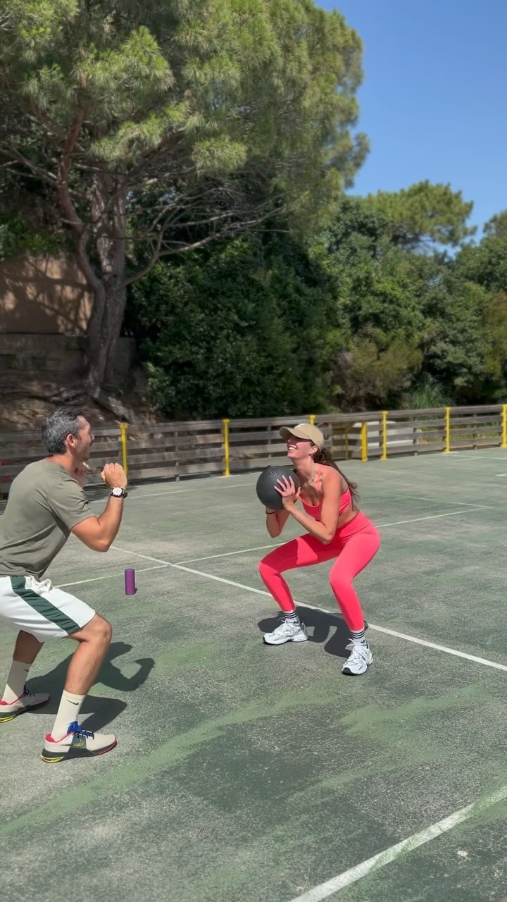 When doing a workout can become dangerous 😄🏐