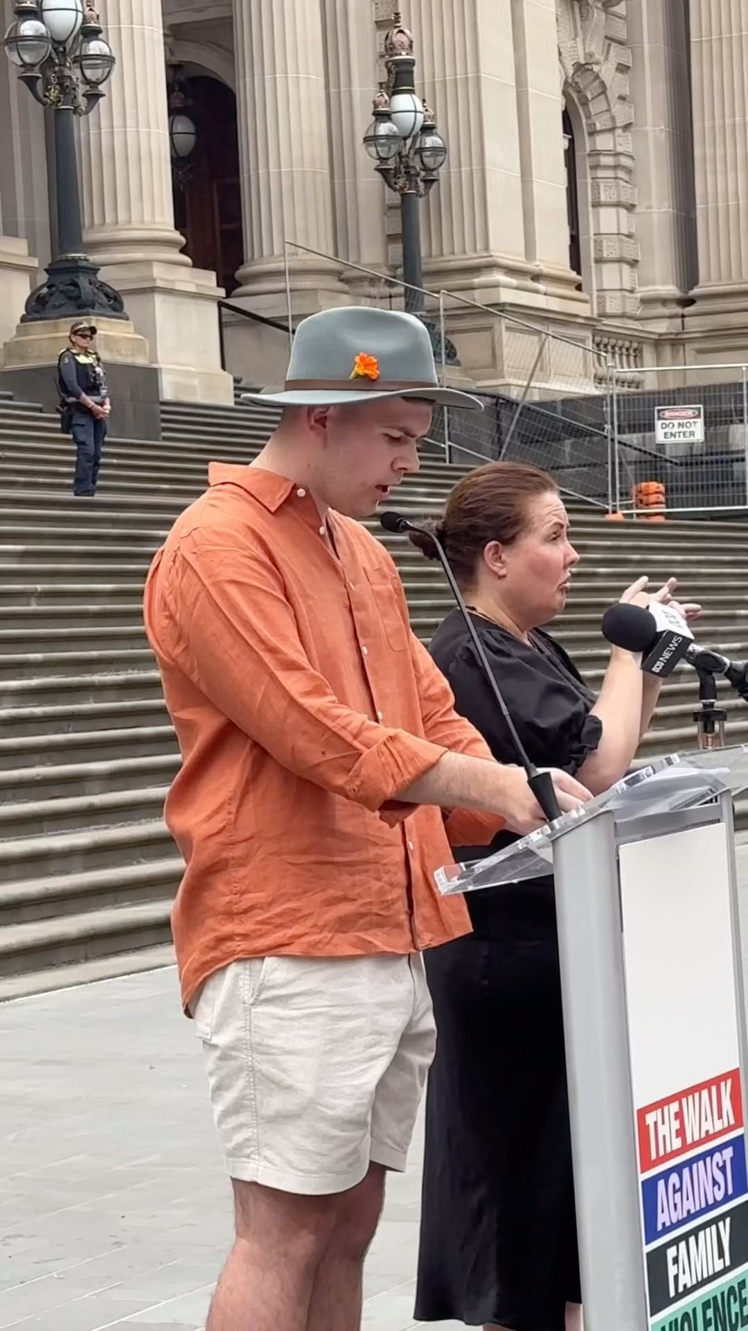 We need to be BOLD in our fight to end family violence! 🧡 #WAFV2023 #WhyWeWalk