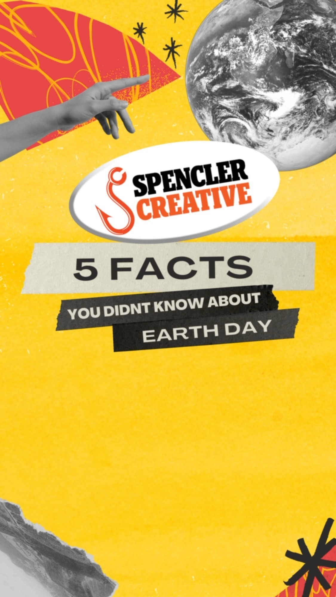 You might know that today is Earth Day, but where did it come from and why do we celebrate it? Here are some interesting facts about Earth Day that you probably didn’t know:
• Earth Day Was Created After an Oil Spill In 1969.
• Earth Day Led to the Creation of the EPA.
• Each Year, Earth Day and Earth Month Have a Specific Theme.
• In Canada, We Create About 5.95 Pounds of Waste Every Day
• There Is an (Unofficial) Flag for Earth Day
Spencler Creative (226) 345-8367
www.spenclercreative.com
#EarthDay2023 #earthdayeveryday #EarthDay #SMMmarketing #socialmediaads #socialmediamarketing #graphicdesign #websitedesign #stationary #companybranding #smadcampaigns #printads #emailblasts #videoads #logodesign #graphicdesign #signs